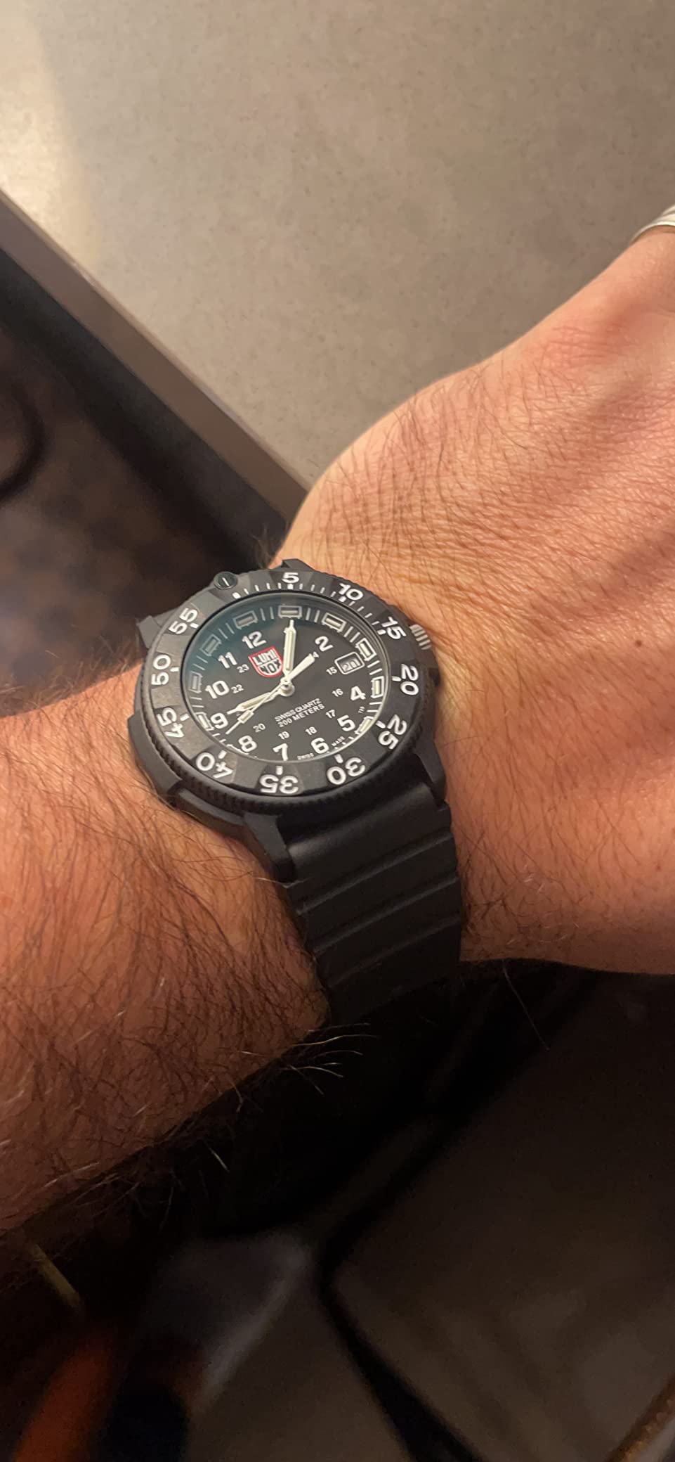 Luminox Men's 3001 Quartz Navy Seal Dive Watch customer photo 1