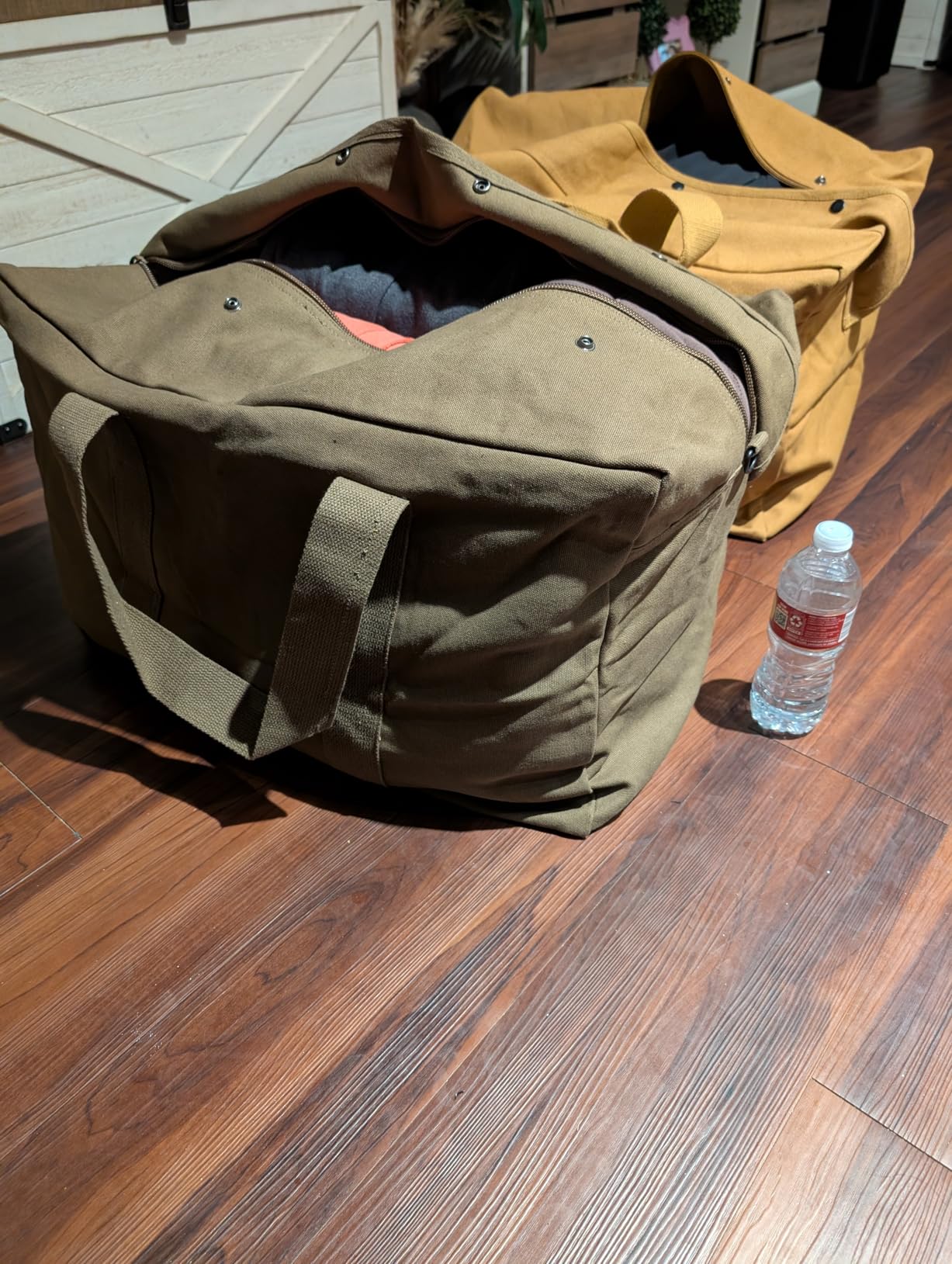 Rothco Canvas Parachute Cargo Bag - Extra Large Travel Duffle Bag with 75L Capacity customer photo 2