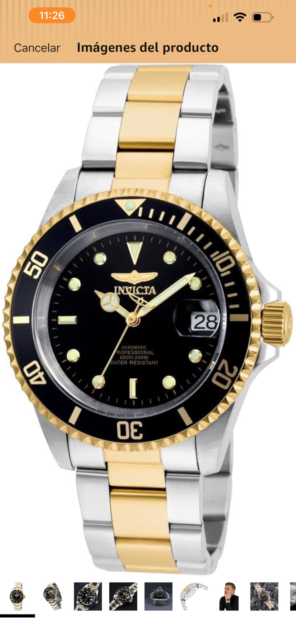 Invicta Men's Pro Diver Collection Coin-Edge Automatic Watch customer photo 1