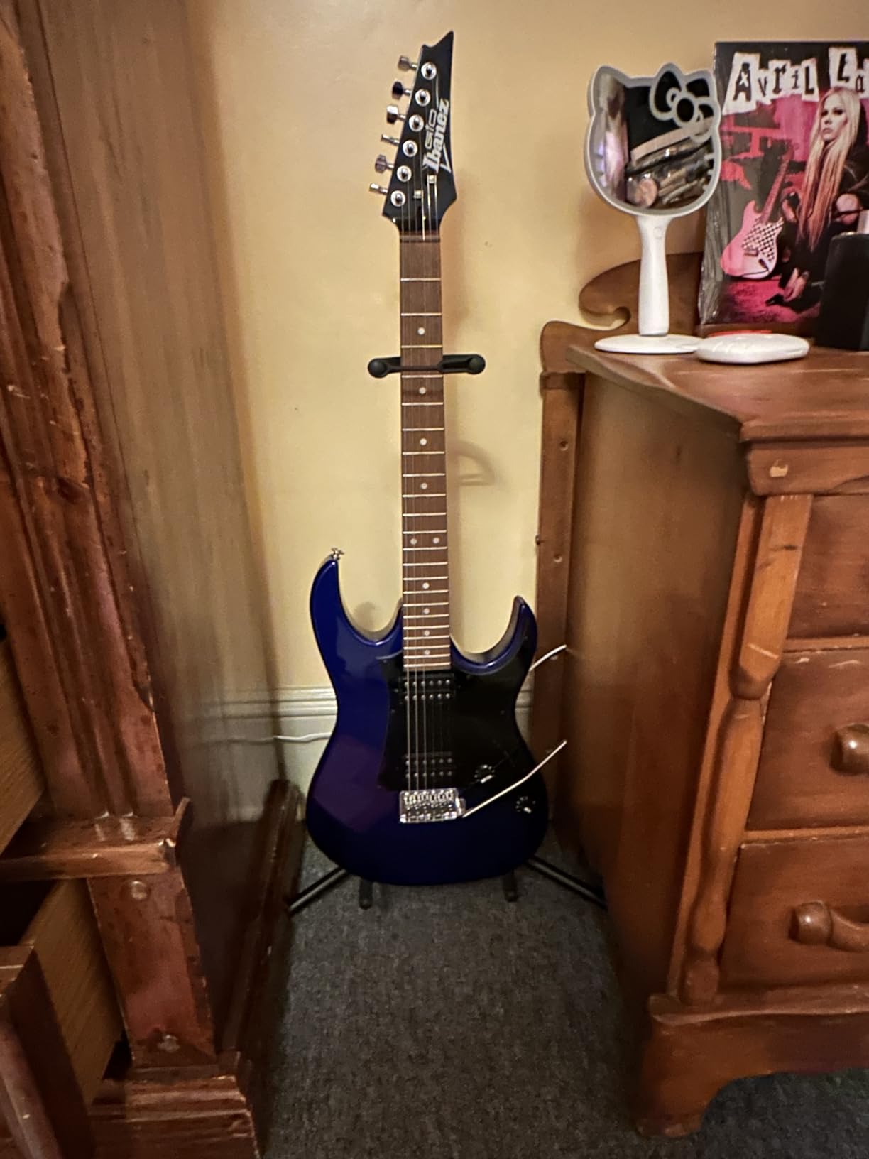 Ibanez GIO Series GRX20Z Electric Guitar - Black Night customer photo 2