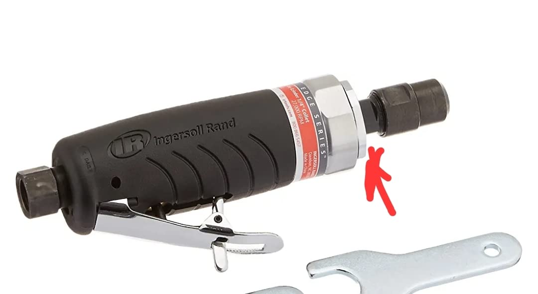 Ingersoll Rand 3107G 1/4-Inch Straight Air Die Grinder with Ergonomic Grip customer photo 1