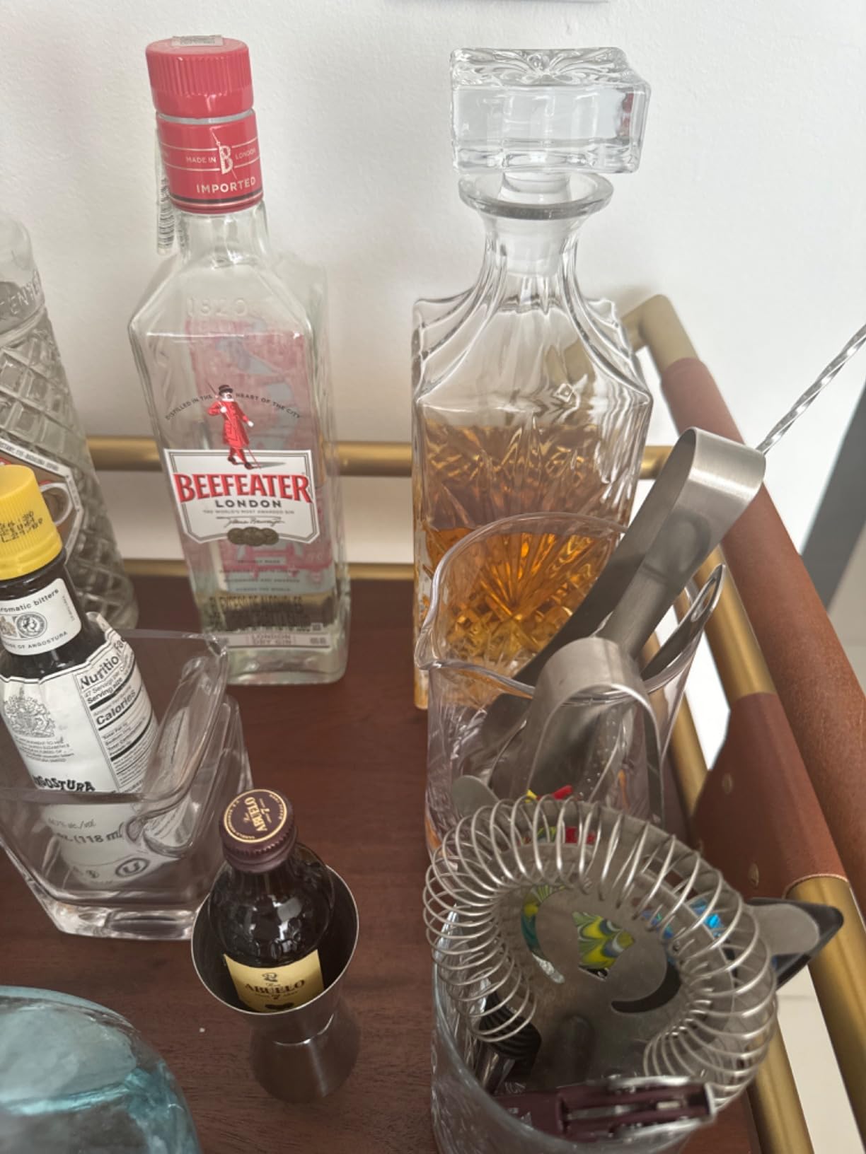 Godinger Dublin Whiskey Decanter, Liquor Decander, Alcohol Decanter, Beer Decanter, 750ml customer photo 2