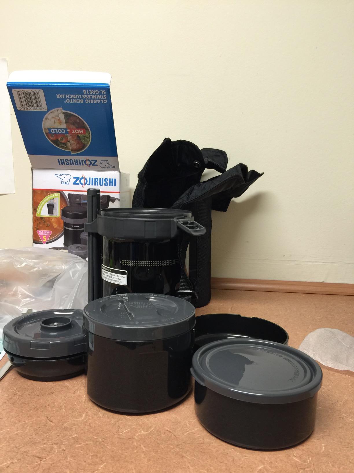 Zojirushi Classic Bento Vacuum Lunch Jar - Black customer photo 1