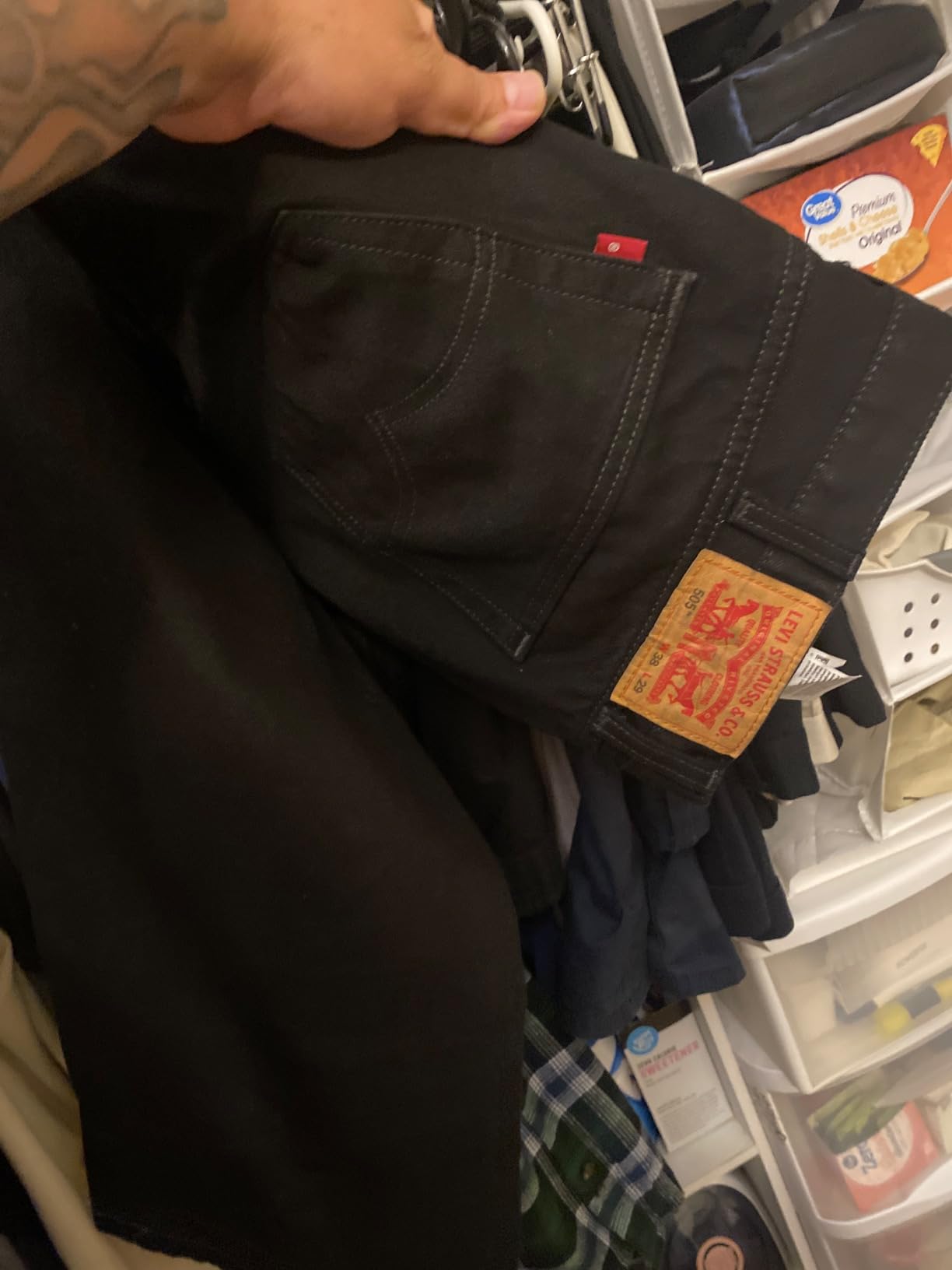 Levi's Men's 505 Regular Fit Jeans (Also Available in Big & Tall) customer photo 1