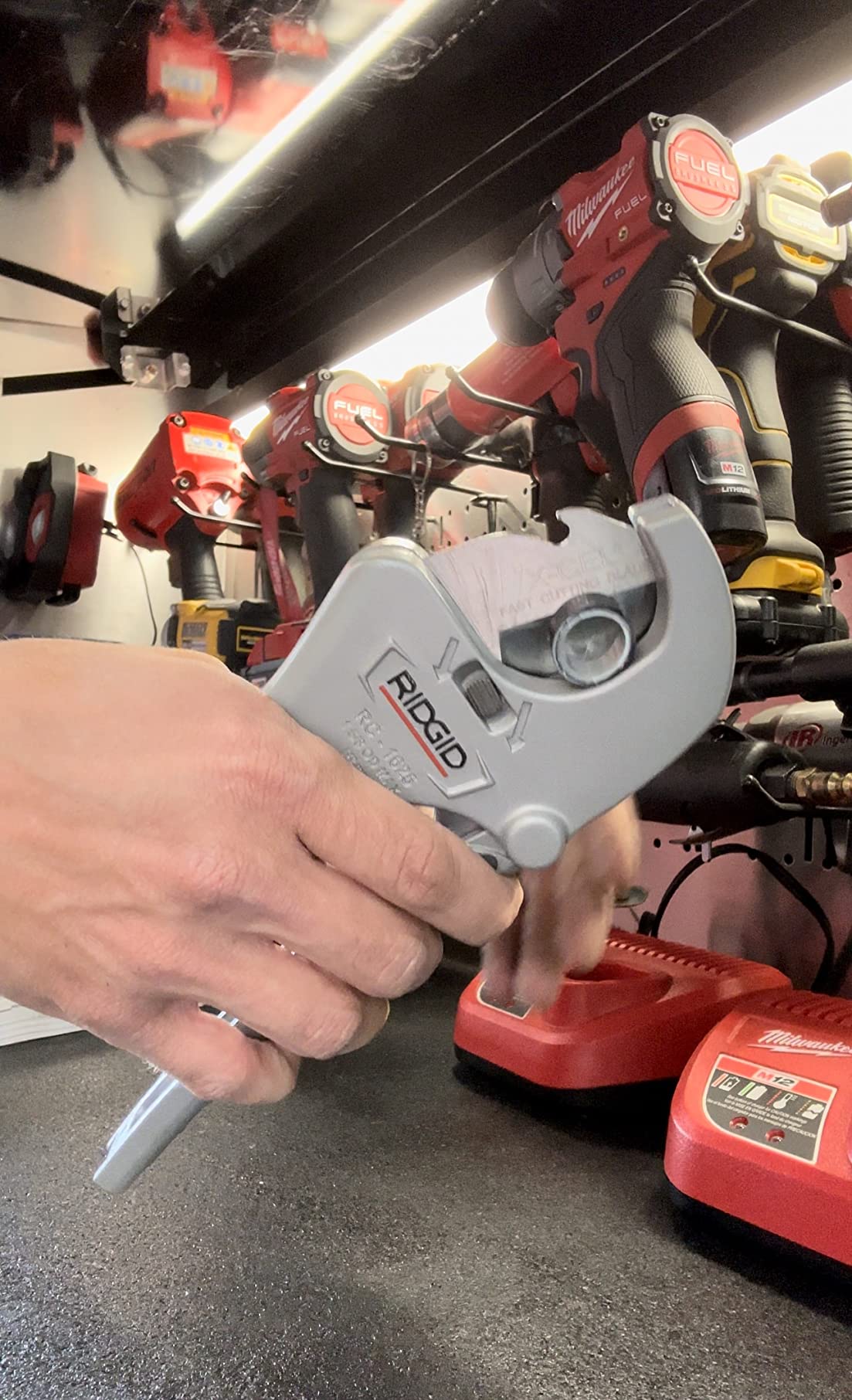 RIDGID 23498 Model RC-1625 Aluminum Ratchet Action 1/8