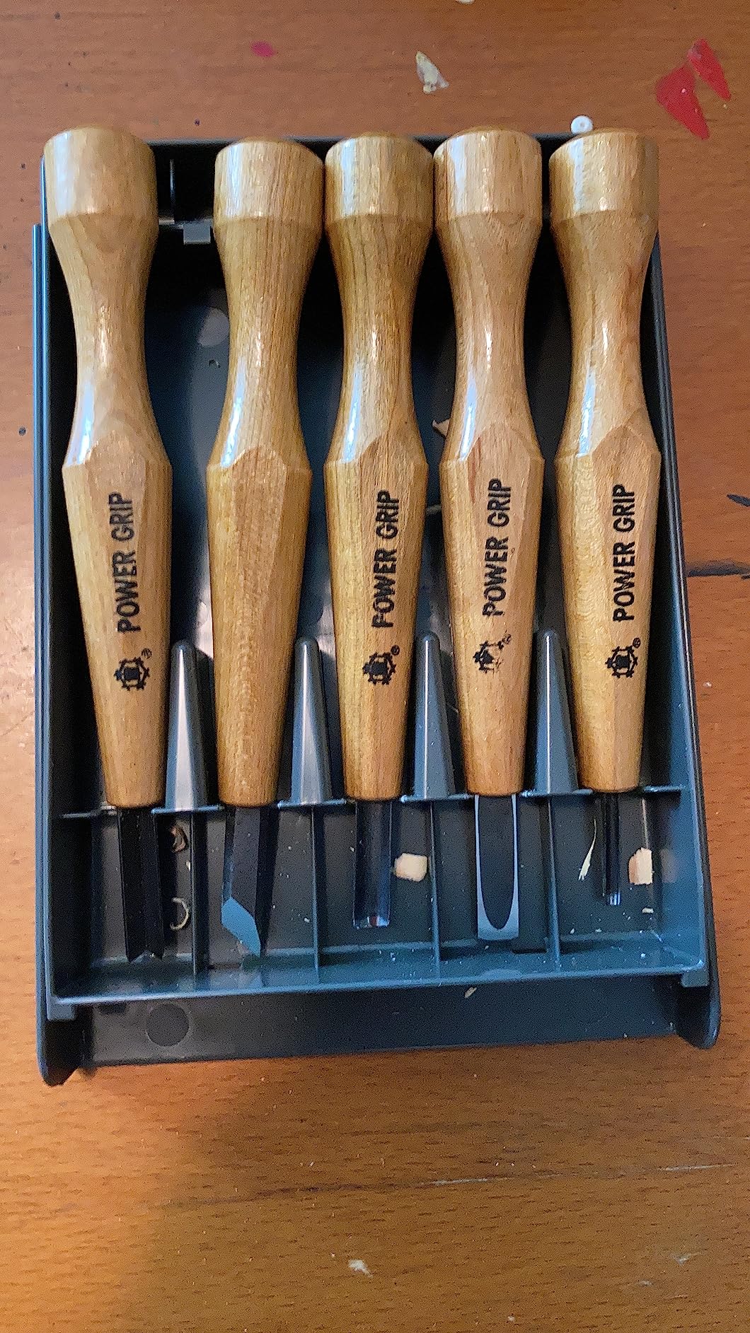 ROCKLER Five Piece Power Grip Carving Set (Japan Import) customer photo 1