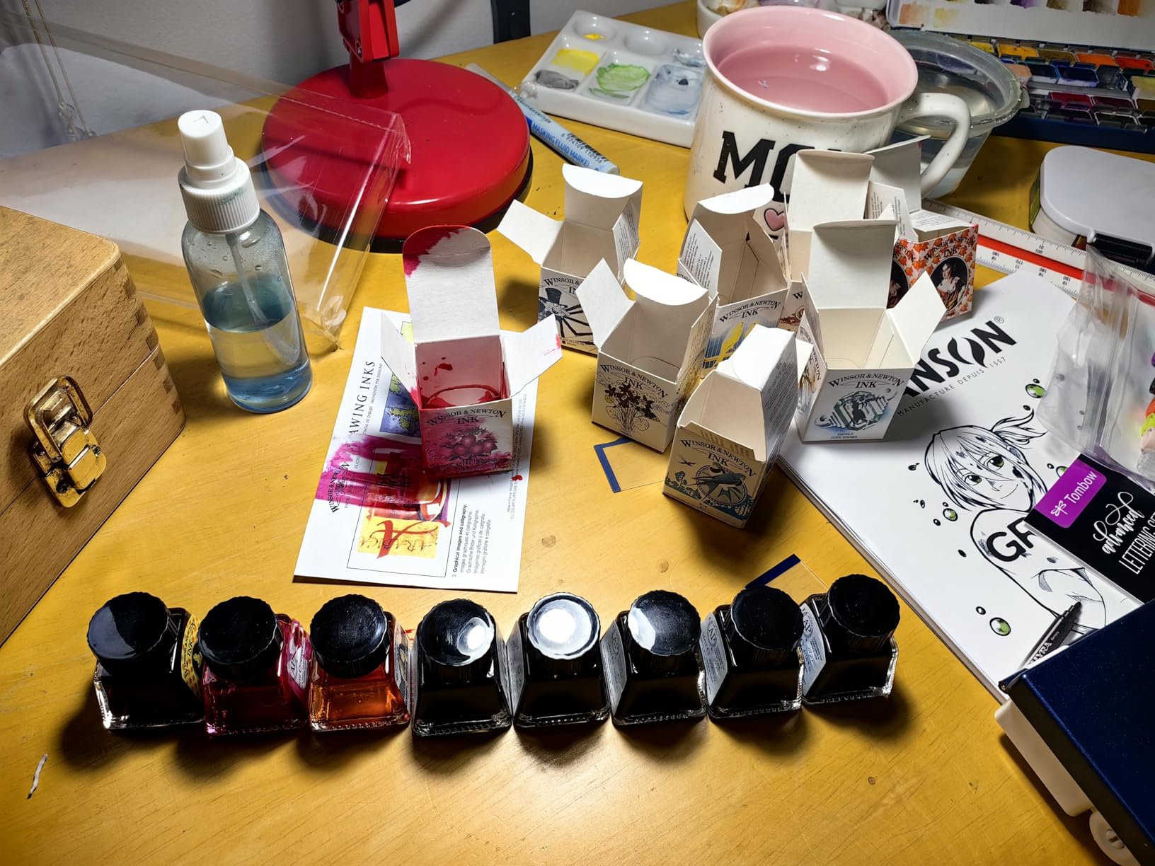 Winsor & Newton Collection Drawing Ink Set, Set of 8, Henry Collection customer photo 1