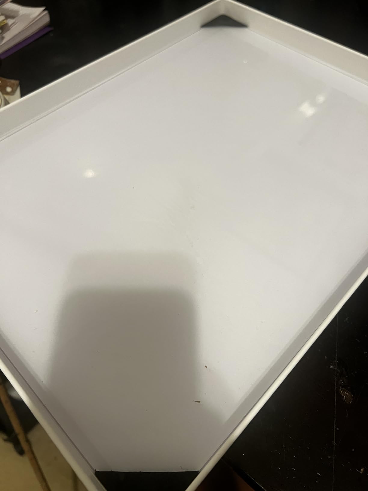 Masterson Artist Palette Seal, 12in x 16in Airtight Palette Container, Keeps Wet Paint Fresh for Weeks, Oil or Acrylic Painting Palette with Lid, Seal, Blue Lid Box, Made in USA customer photo 2