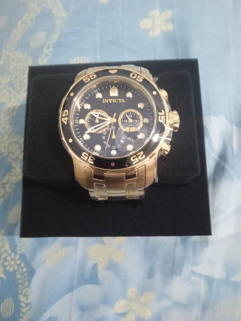 Invicta Men's Pro Diver Collection Chronograph Watch customer photo 2