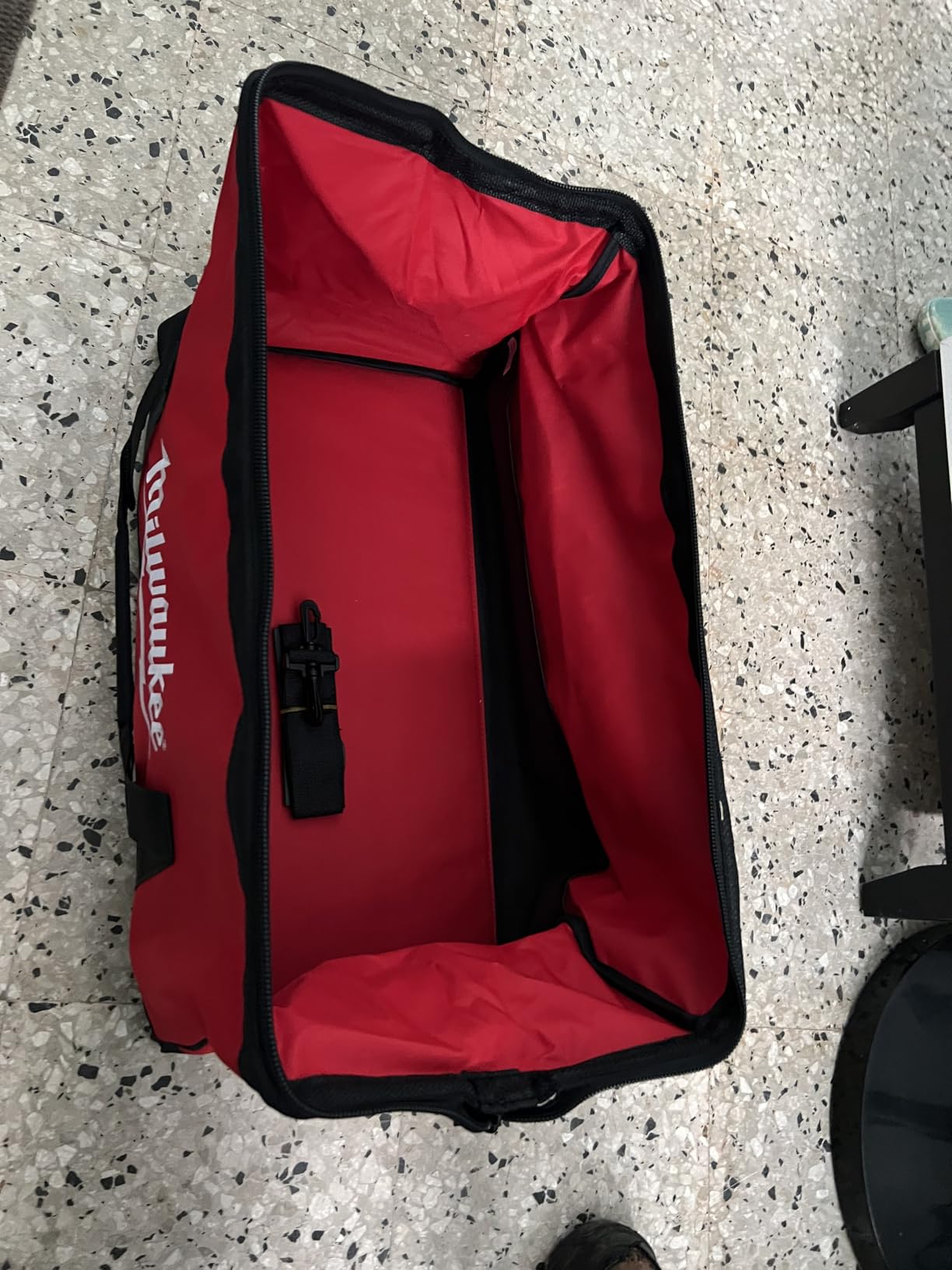 Milwaukee 17 Inch Heavy Duty Canvas Tool Bag with 6 Interior Pockets, Reinforced Bottom, and Strap Ring (Shoulder Strap Not Included) customer photo 2