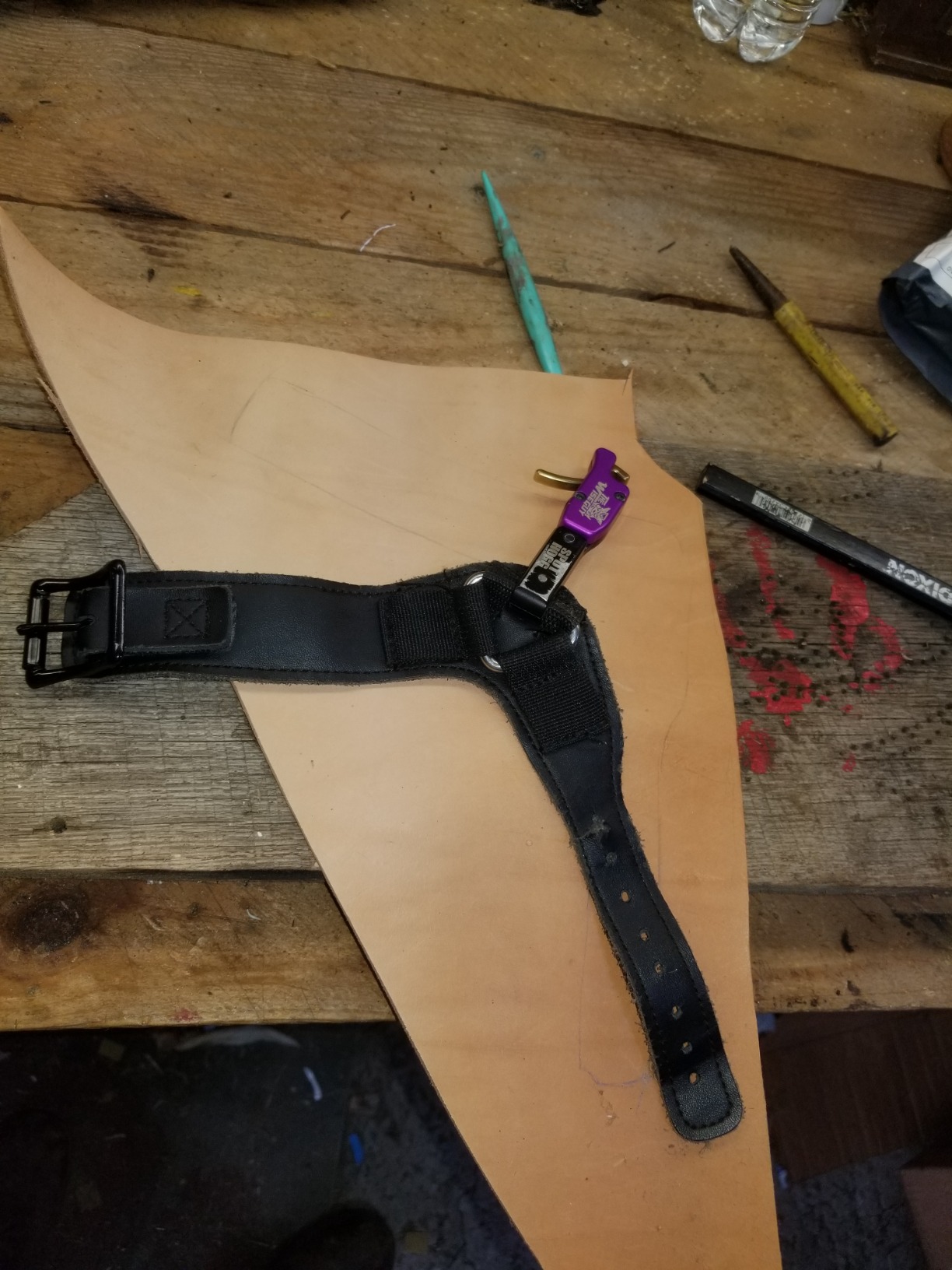 Spot Hogg Wiseguy Rigid Archery Release, 5 Different Straps, Made in The USA customer photo 1