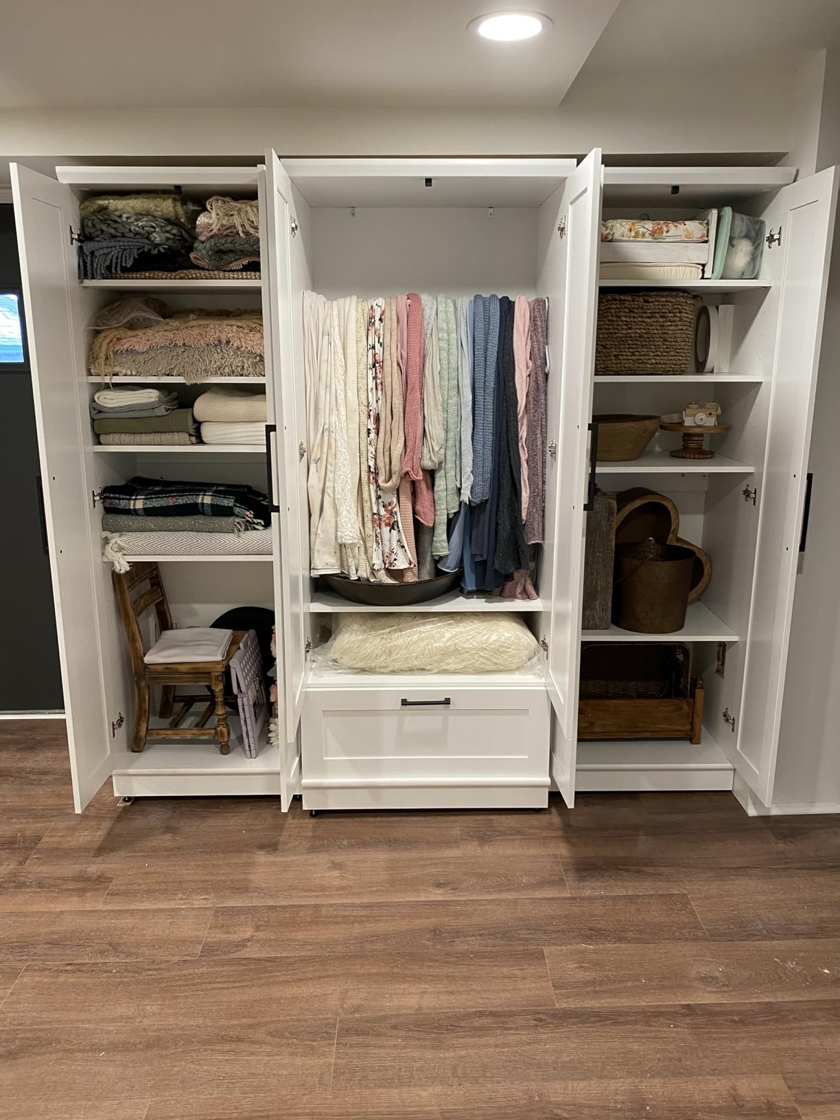 Sauder HomePlus Wardrobe/Pantry Cabinets, L: 28.98