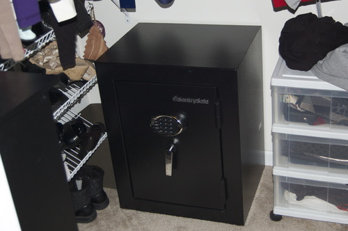 SentrySafe Fireproof and Waterproof XX-Large Steel Floor Safe with Digital Keypad Lock, DOJ-Certified, 4.71 Cubic Feet, EF4738E customer photo 2
