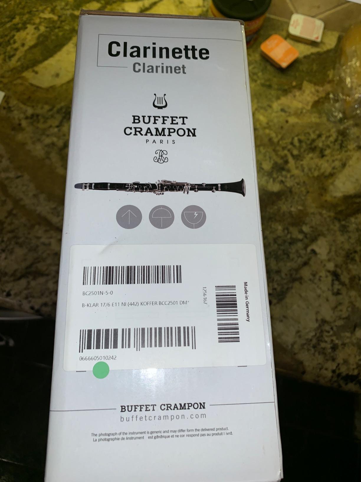 Buffet Crampon E11 Bb Clarinet customer photo 1