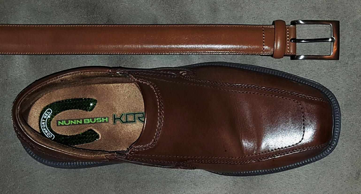 Perry Ellis Men's Portfolio Timothy Leather Belt (Available in Big & Tall) customer photo 2