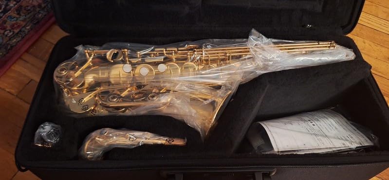 YAS-480 Intermediate Eb Alto Saxophone, Gold Finish customer photo 2