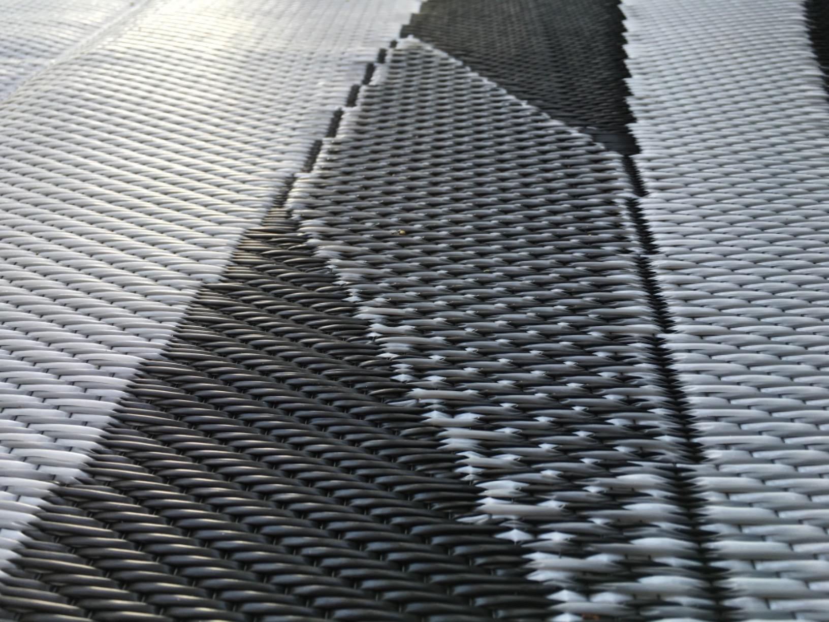 Stylish Camping Reversible Outdoor Mat 9x18 - Large Plastic Straw Floor Rug for Outdoors, RV, Patio, Backyard, Picnic, Beach, Camping, Black/White customer photo 1