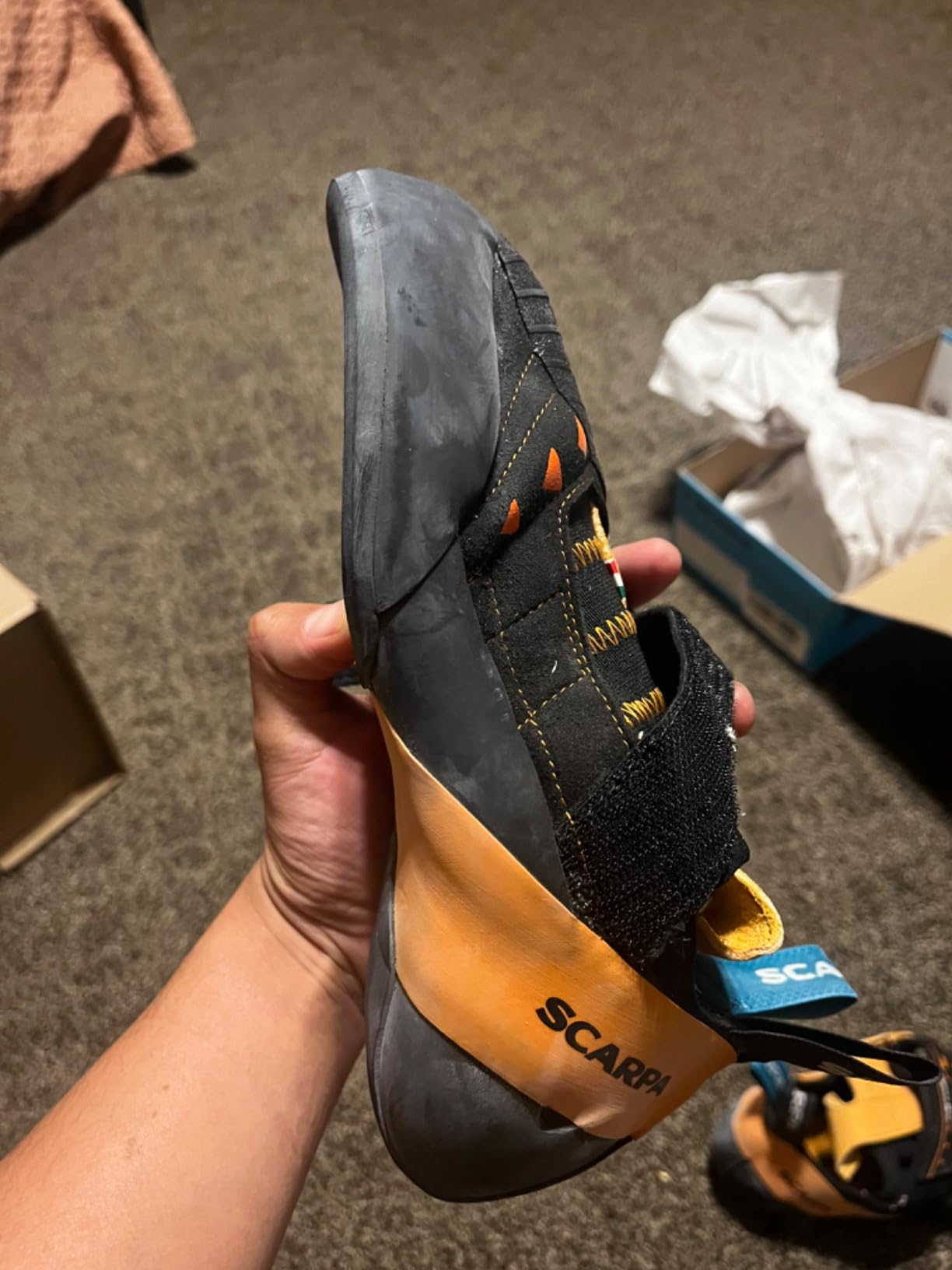 Scarpa Instinct VS Rock Climbing Shoes for Sport Climbing and Bouldering customer photo 1