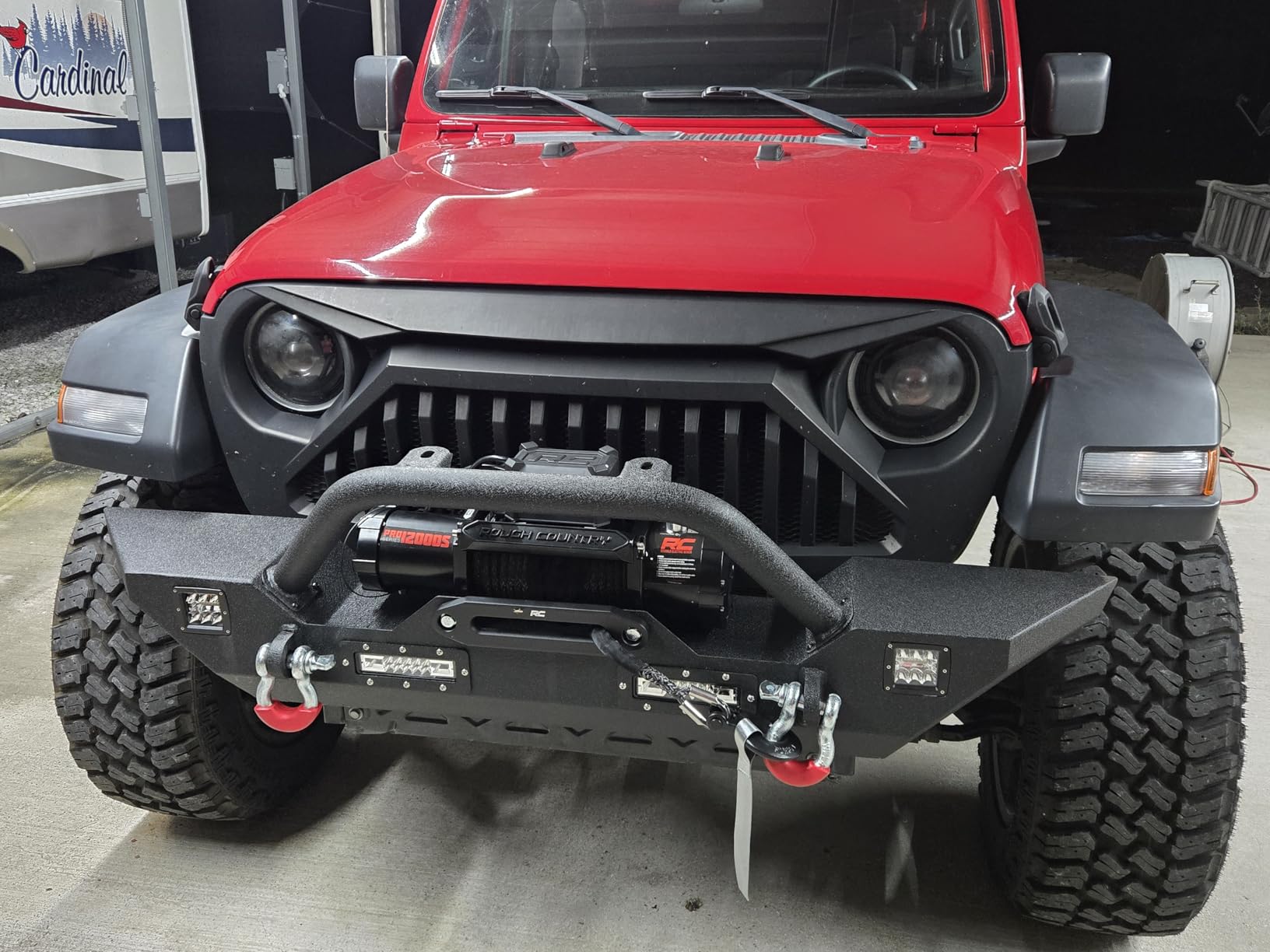 Rough Country 12,000LB PRO Series Electric Winch | Synthetic Rope - PRO12000S customer photo 2