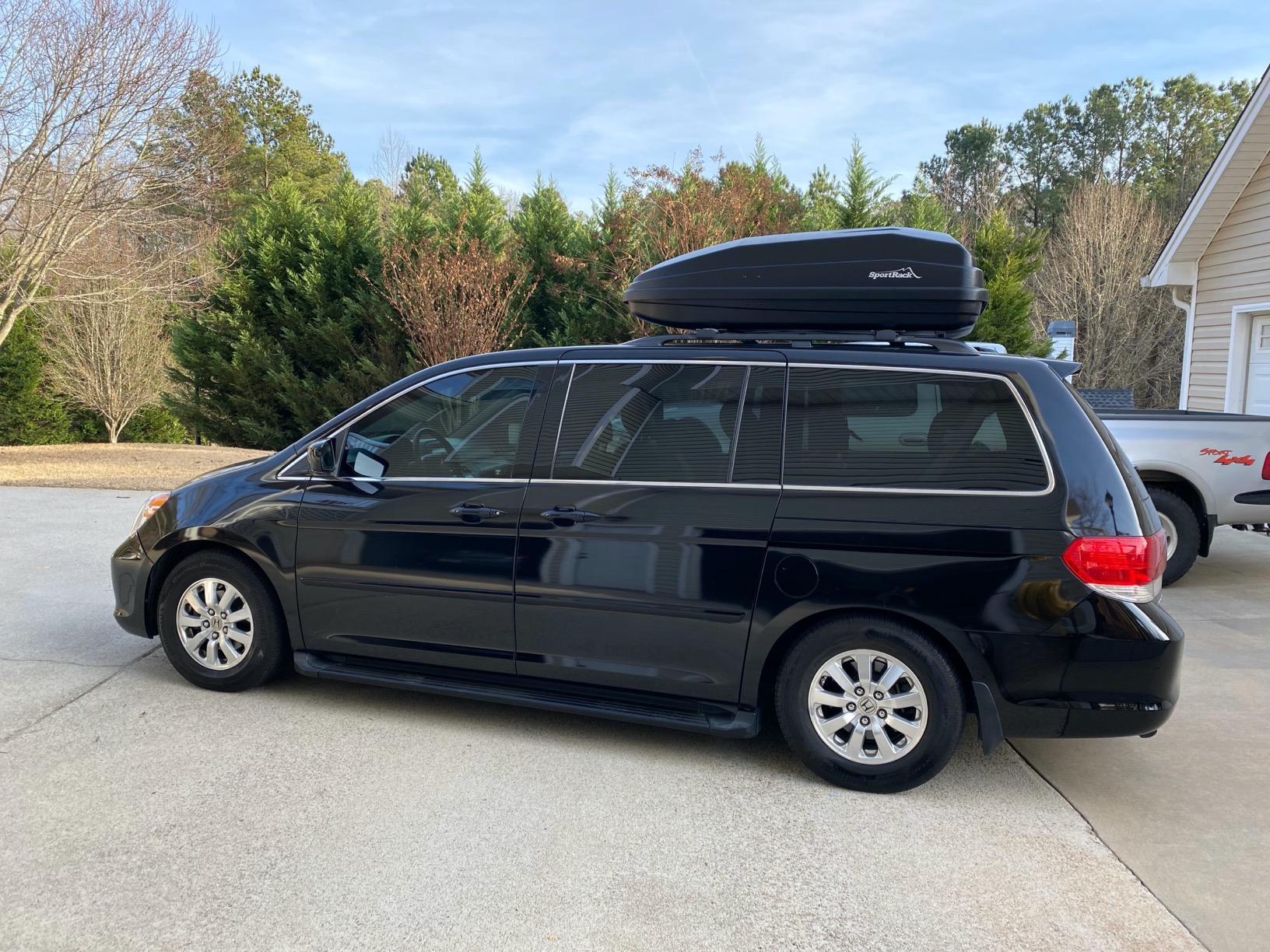 Vista XL Rear Opening Cargo Box, Black customer photo 2