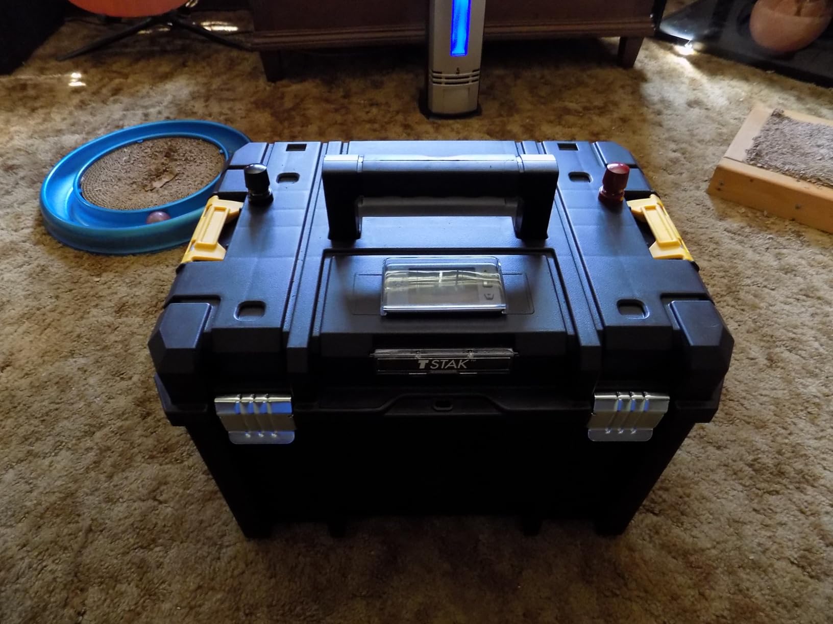 DEWALT TSTAK Tool Box, Extra Large Design, Removable Tray for Easy Access to Tools, Water and Debris Resistant (DWST17806) customer photo 2