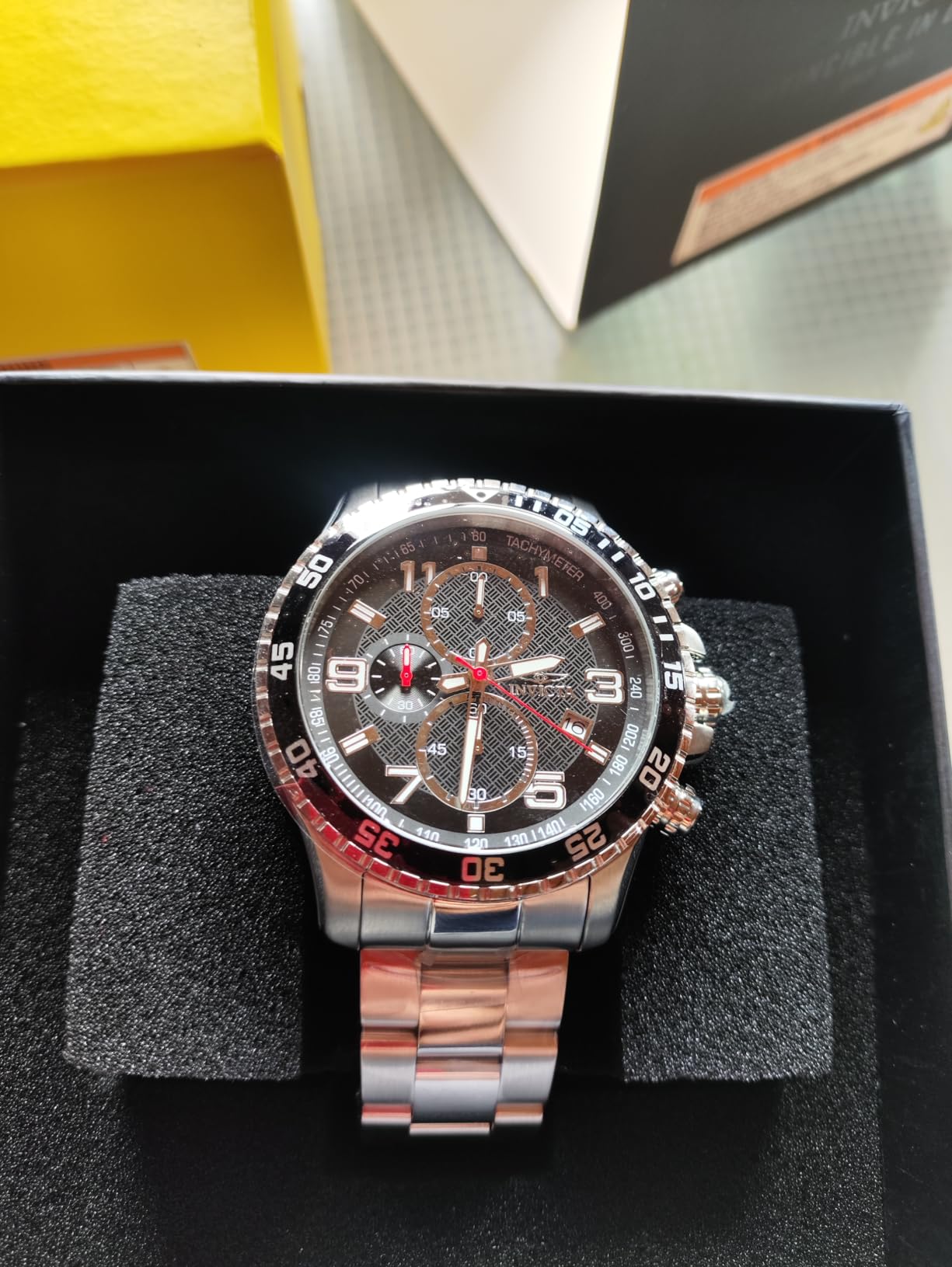 Invicta Specialty Stainless Steel Men's Quartz Watch - 45mm customer photo 2