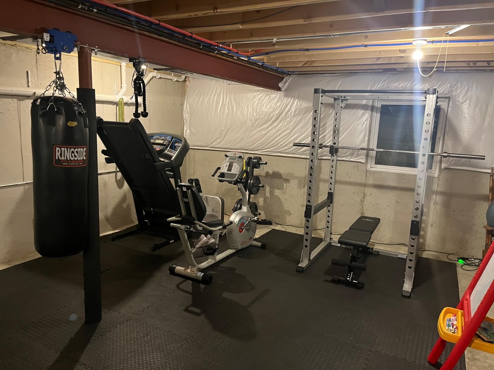 Body-Solid GPR378 Power Rack - Heavy-Duty Steel Squat Cage with Adjustable Safety Bars and Chin-Up Bar for Home and Light Commercial Gym customer photo 1