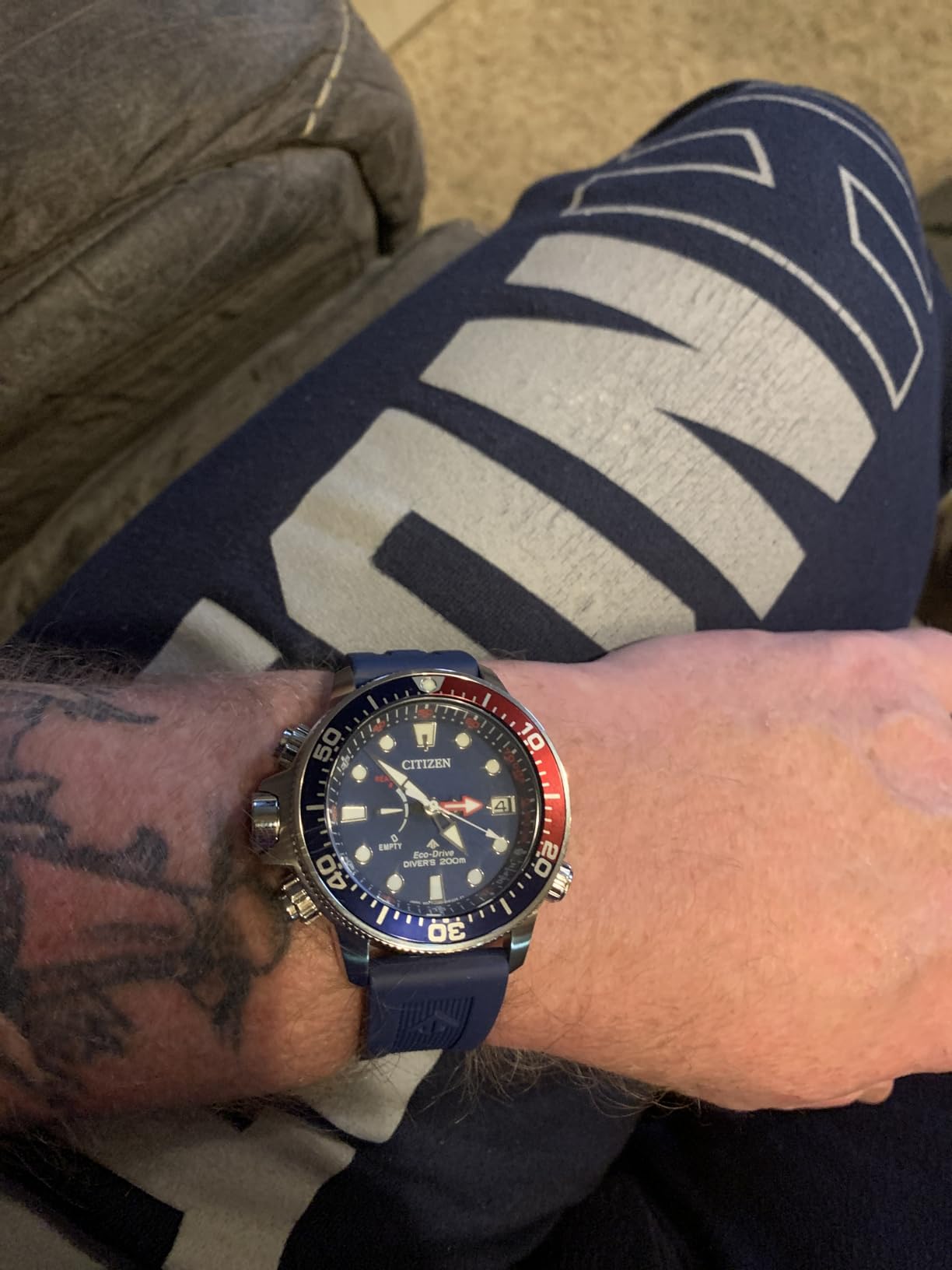 Citizen Men's Eco-Drive Promaster Sea Aqualand Depth Meter Watch customer photo 2