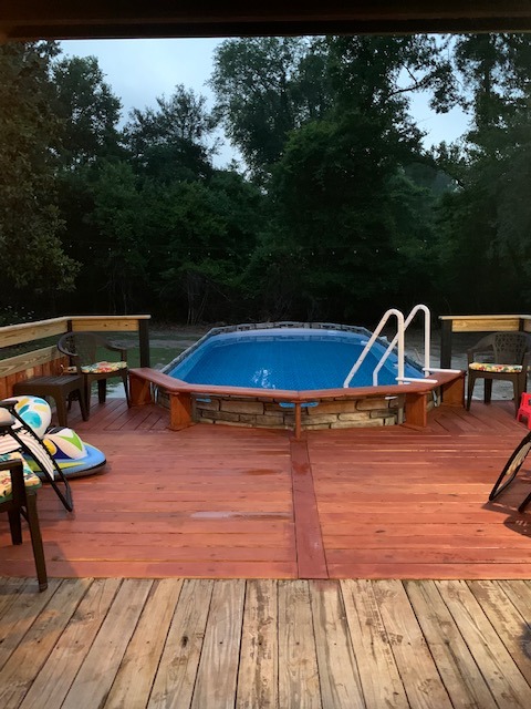 Aqua Select Everest in Pool Steps | White with Blue Steps | for Above Ground Swimming Pools | Mount to Decks 48 to 54 Inches | Safety Stairs Capacity Up to 350 Pounds customer photo 2