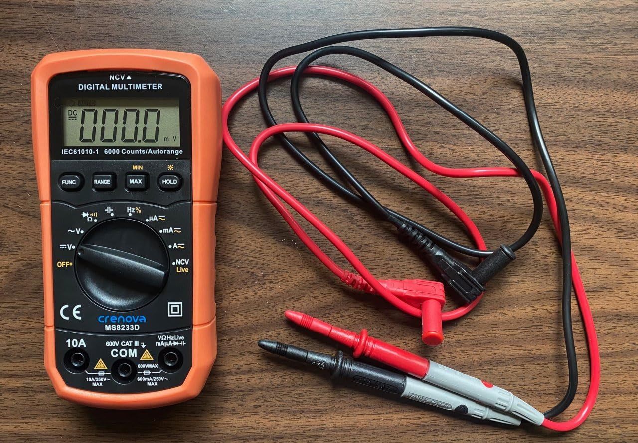 Crenova MS8233D Multimeter 6000 Counts Digital Multimeter customer photo 2