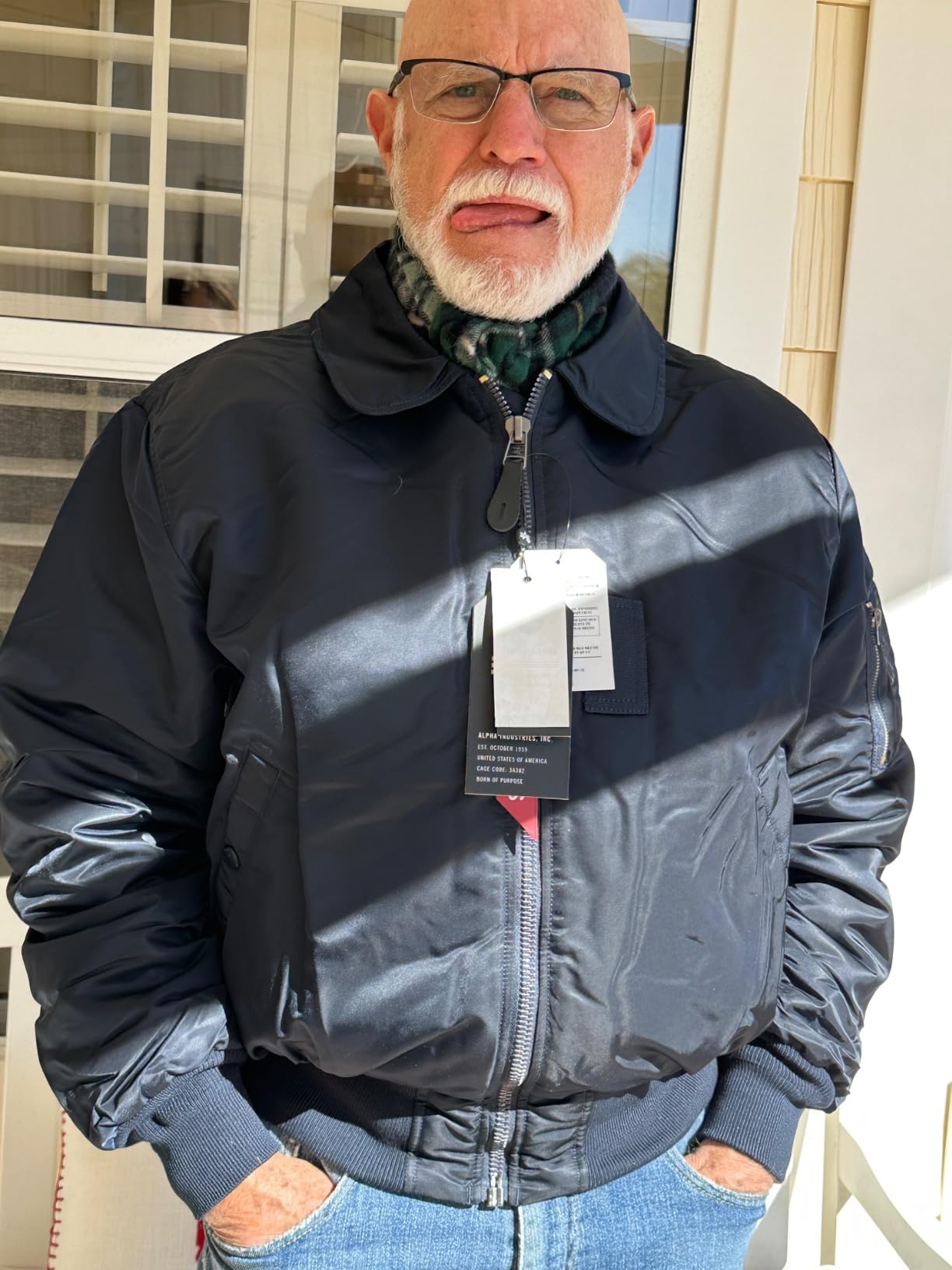 Men's B-15 Flight Jacket customer photo 1