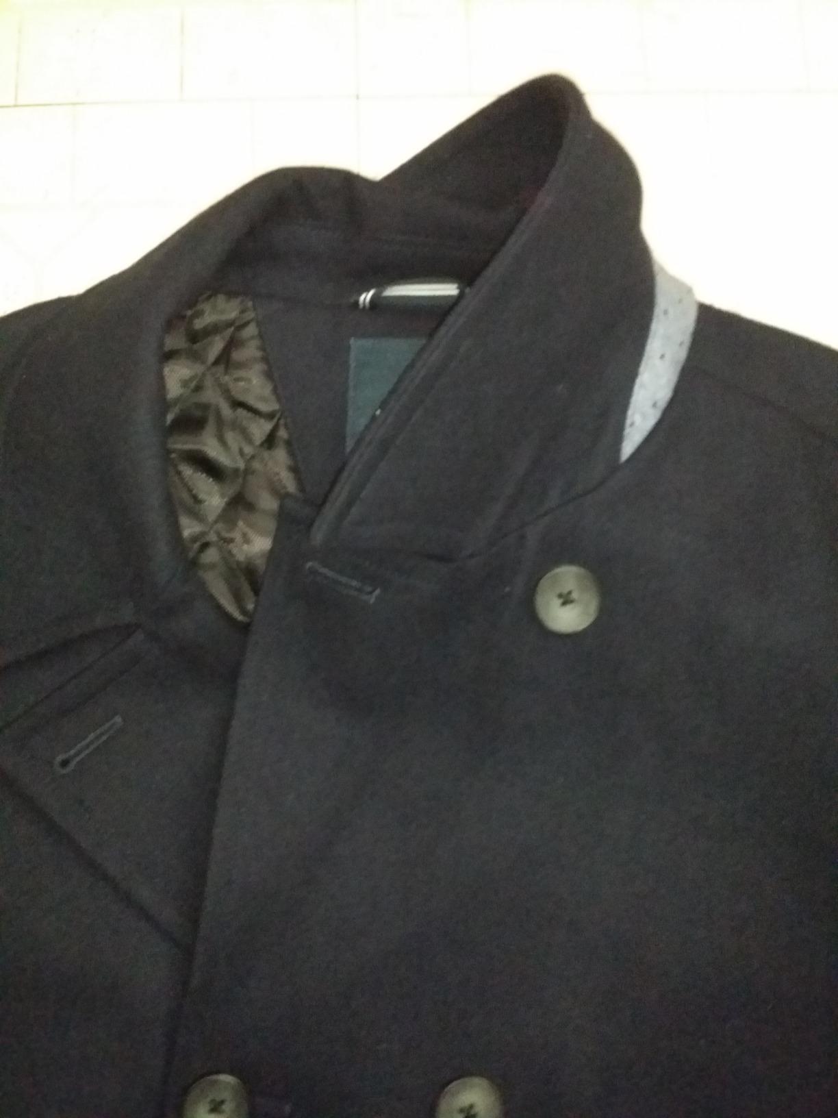 Nautica Men's Wool Blend Peacoat - Double-Breasted Winter Coat, Regular, Big & Tall Sizes customer photo 2