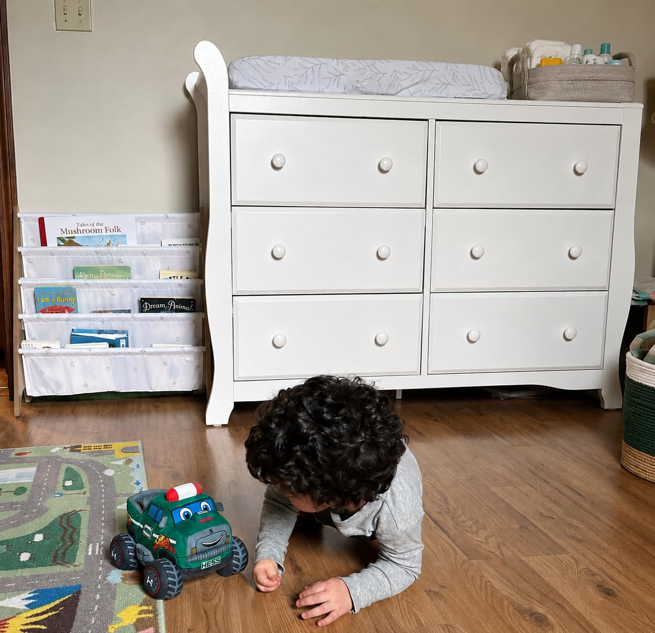 Storkcraft Avalon 6 Drawer Double Dresser (White) - Dresser for Kids Bedroom, Nursery Dresser Organizer, Chest of Drawers for Bedroom with 6 Drawers, Classic Design for Children's Bedroom customer photo 1