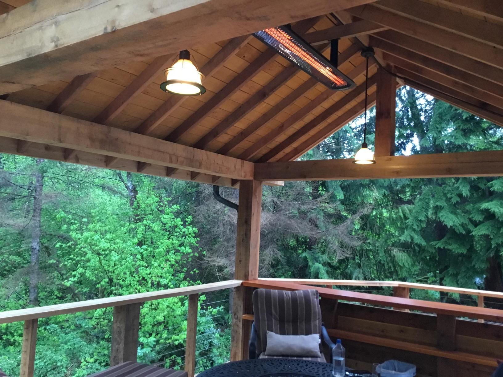 Bromic Tungsten Smart Heat 4000W Electric Patio Heater - Dual Element Infrared, 220V-240V, Black Finish - BH0420032 customer photo 1