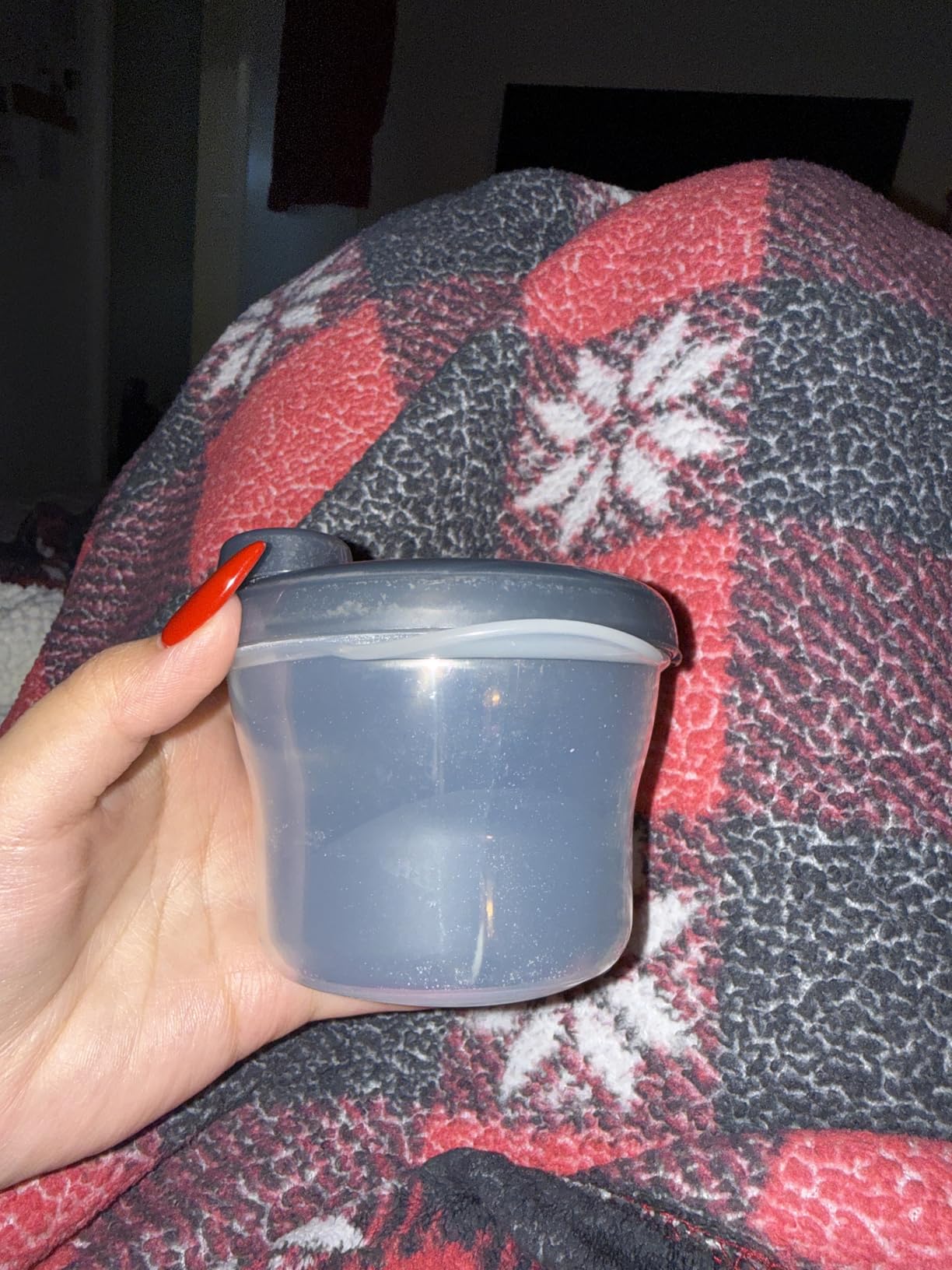 Philips AVENT Powder Formula Dispenser and Snack Cup For Unisex Baby, Grey, SCF135/18 customer photo 1