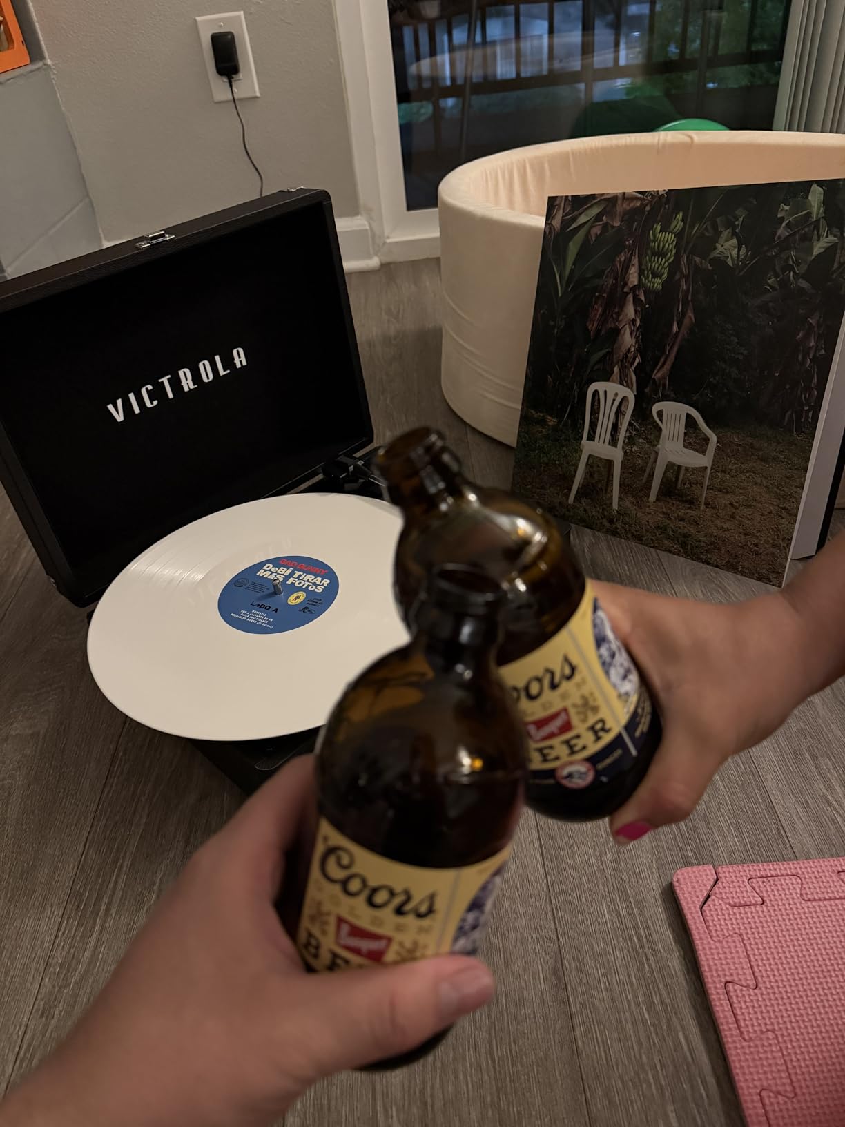 Victrola Journey Bluetooth Portable Suitcase Record Player with Built-in Speakers, 3 Speed Vinyl Record Player, RCA Out, Headphone Jack customer photo 1