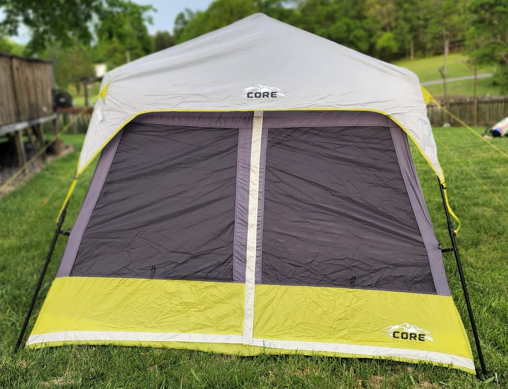 CORE 9 Person Instant Cabin Tent - 14' x 9', Green customer photo 2