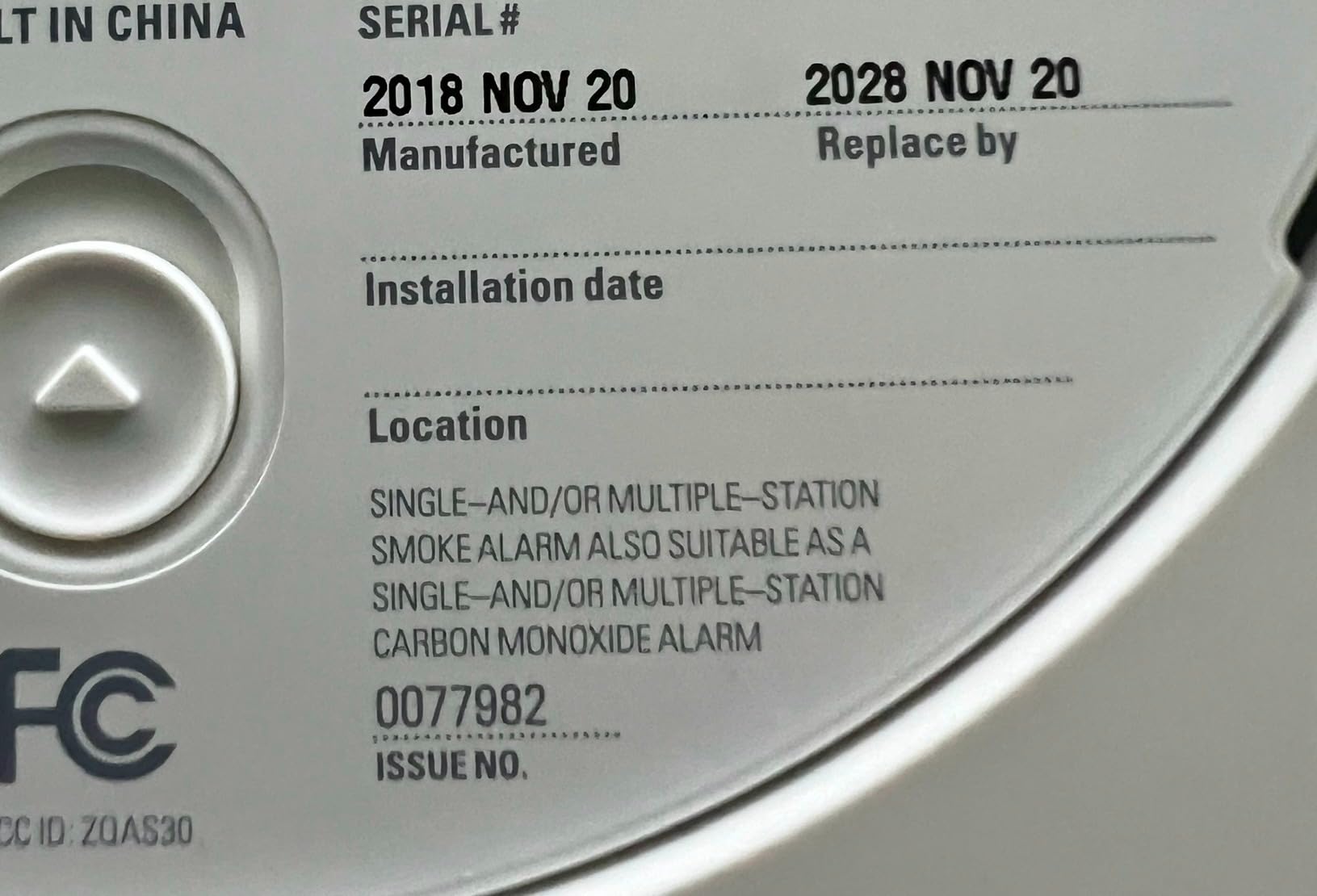 Google Nest Protect - Smoke Alarm - Smoke Detector and Carbon Monoxide Detector - Battery Operated, White - S3000BWES customer photo 1