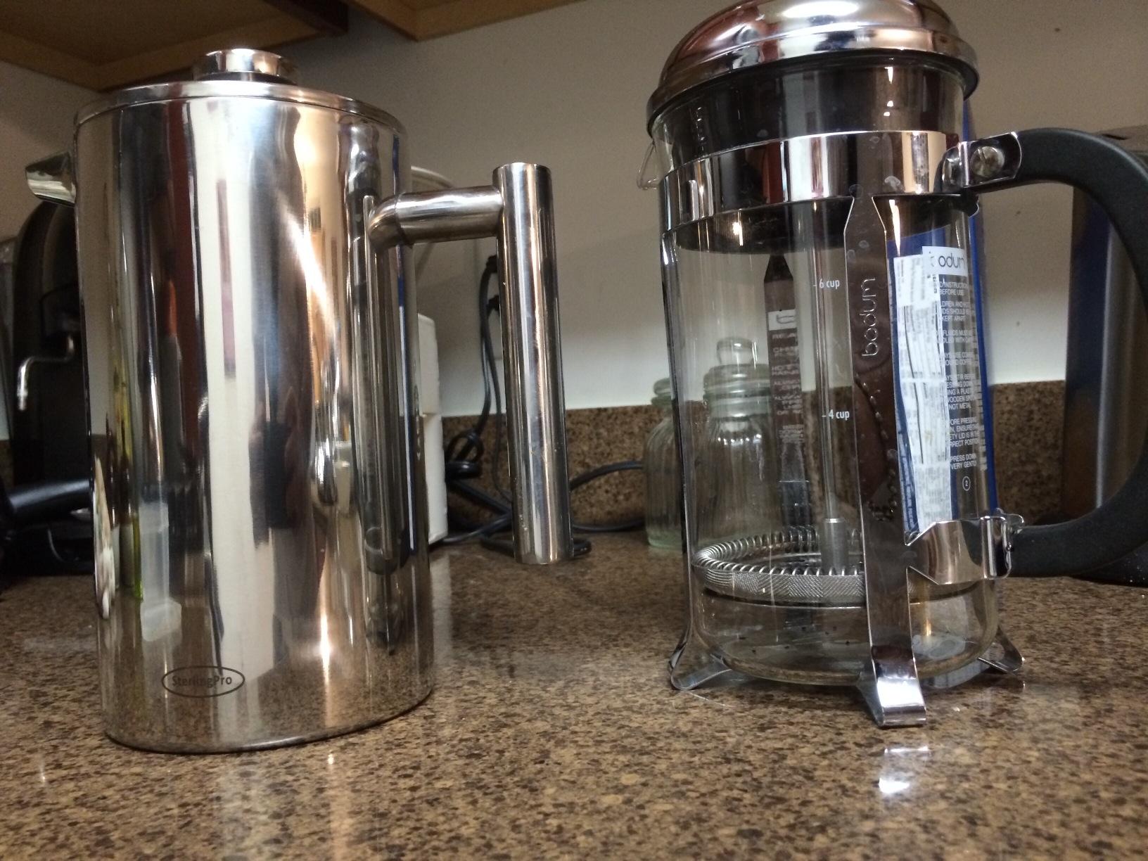 SterlingPro Stainless Steel French Press Coffee Maker 1.75 L (59 oz) Mirror - Double Walled Insulated Extra Large French Press, Durable Design Keeps Drinks Hot, Easy to Use and Clean for Rich Flavor customer photo 2