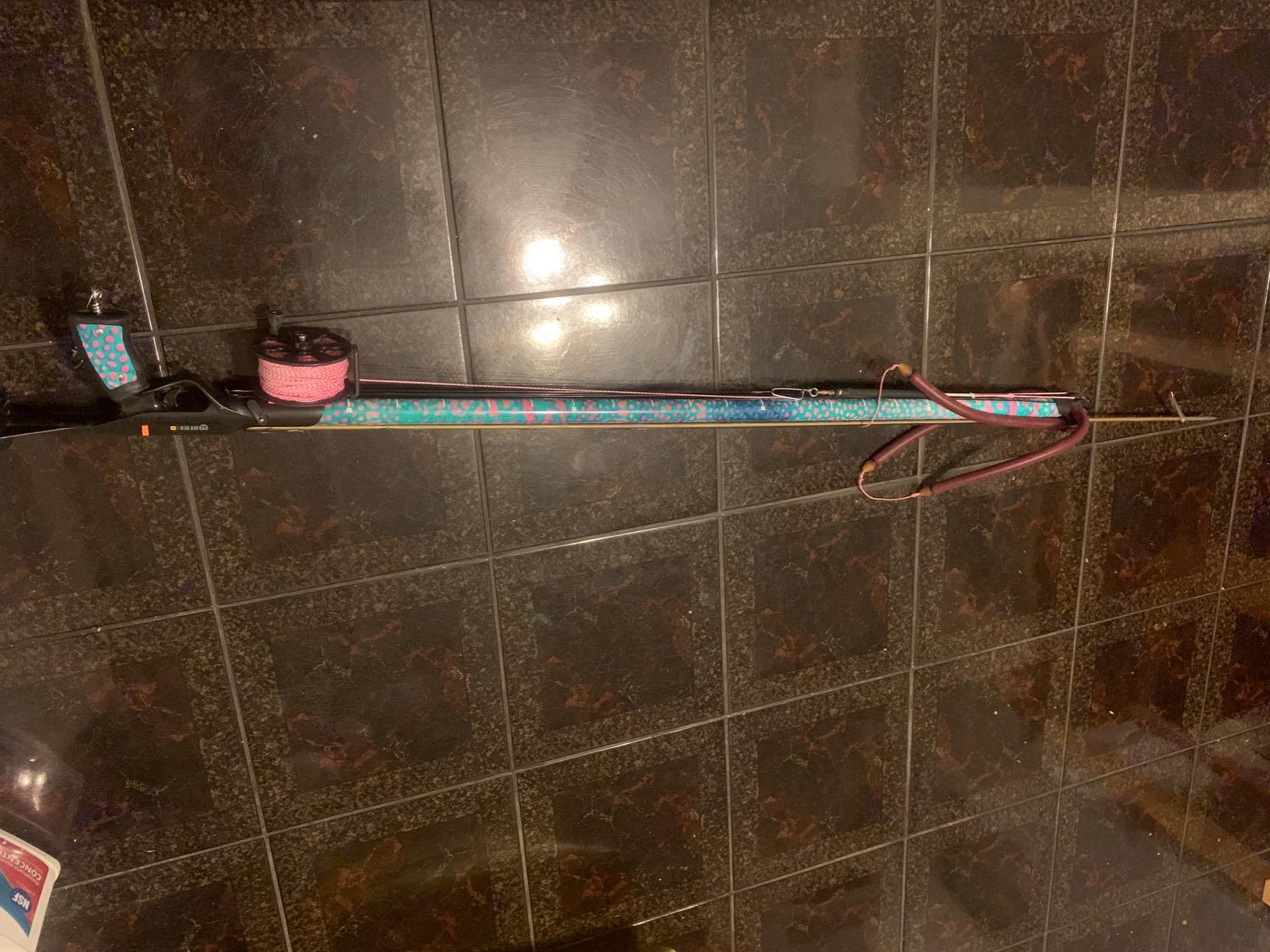Cressi Bandit Sling Speargun - Ergonomic Handle, 7mm Shaft & 16mm Circular Elastic Band - Made in Italy customer photo 2