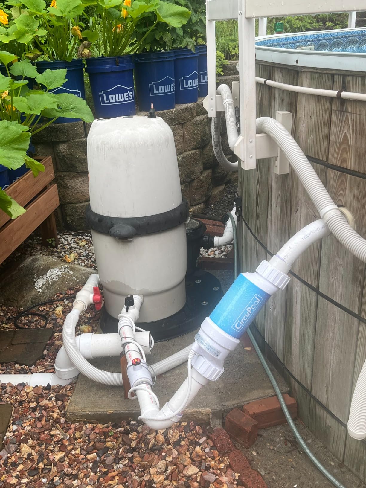 CircuPool Universal40 Saltwater Chlorinator - Complete System with 40k-Gallon Max Cell - Compatible with existing Systems, Titanium Cell & 4 Year Warranty customer photo 1