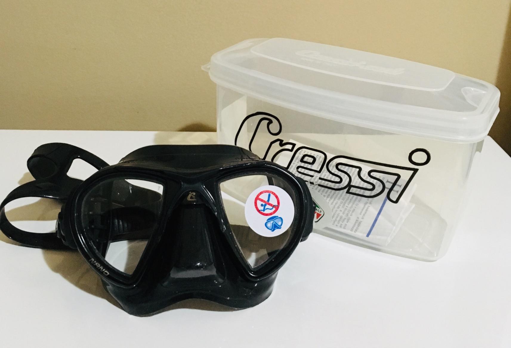 Cressi Low Volume Adult Mask for Scuba, Freediving, Spearfishing Nano Made in Italy customer photo 2