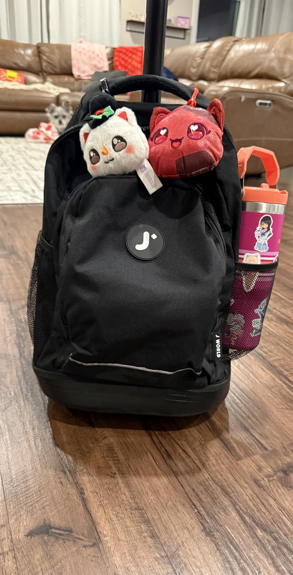 J World New York Sunny Rolling Backpack for Kids and Adults, Savanna, One Size customer photo 1