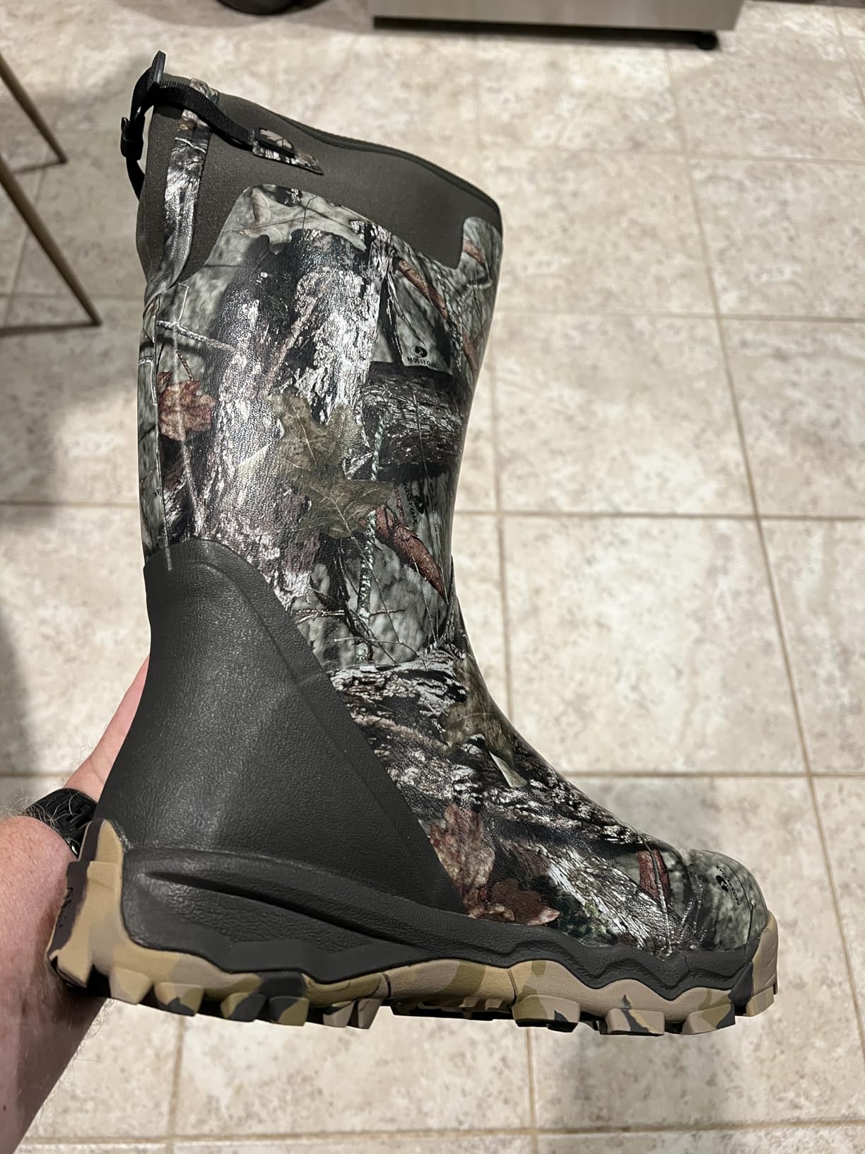 Burly Rubber Hunting & Work Boots for Men - Waterproof ZXT Rubber with Foam Insulation customer photo 1