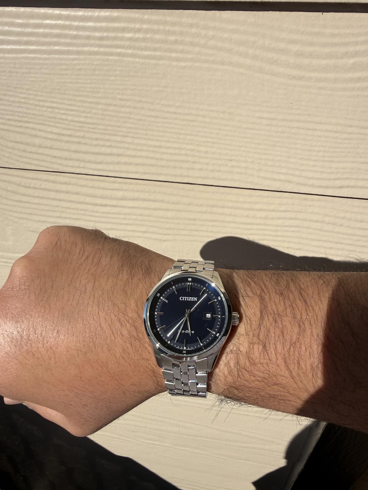 Men's Classic Addysen Eco-Drive Watch, 3-Hand Date, Sapphire Crystal customer photo 2