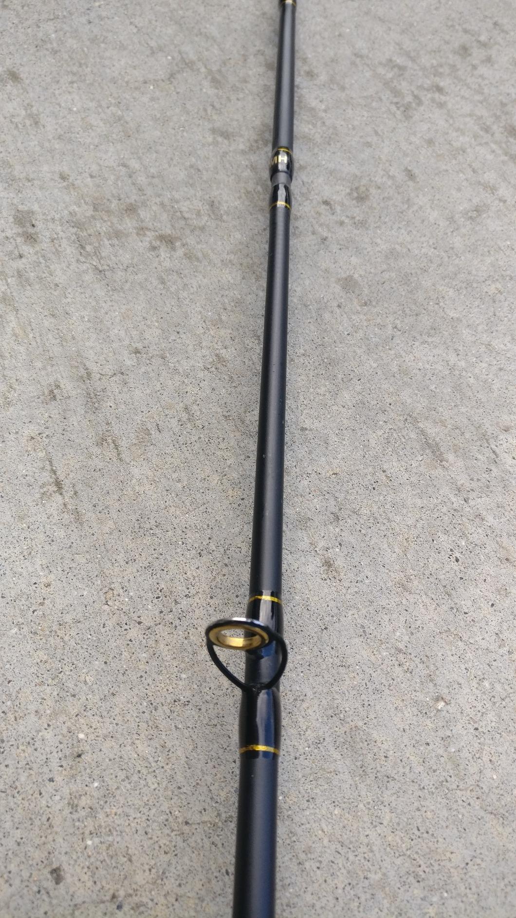E Series Camo Legend 2-Piece 7-Feet Casting Rod 24 Ton Carbon Fiber Baitcasting with 2 Tips - Medium and Medium Heavy customer photo 1