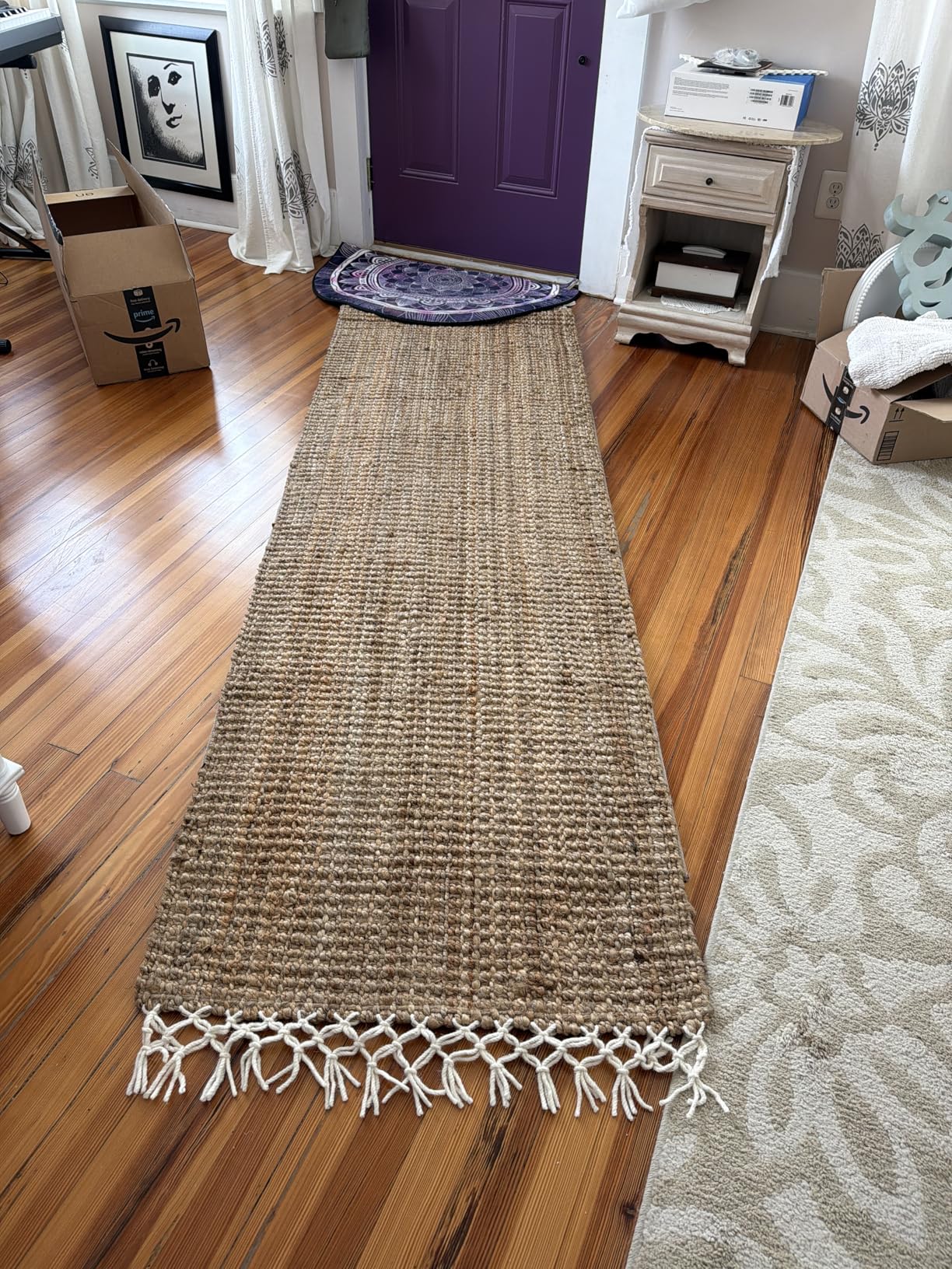 nuLOOM Raleigh Natural, 5' x 8', Handmade, Jute & Wool, Soft and Textured, High Traffic, Stain Resistant, Easy Clean, Durable Area Rug for Bedroom, Living Room, Dining Space, Den, Foyer, Entryway customer photo 1
