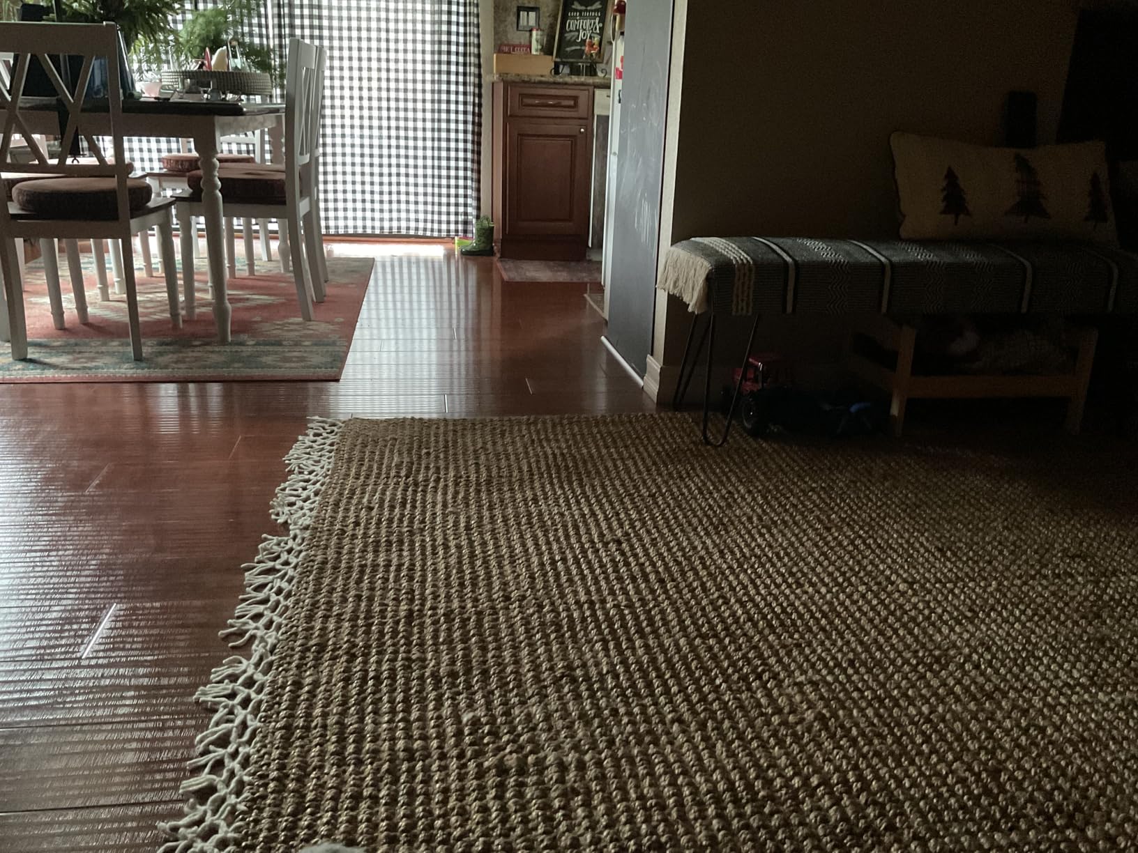 nuLOOM Raleigh Natural, 5' x 8', Handmade, Jute & Wool, Soft and Textured, High Traffic, Stain Resistant, Easy Clean, Durable Area Rug for Bedroom, Living Room, Dining Space, Den, Foyer, Entryway customer photo 2