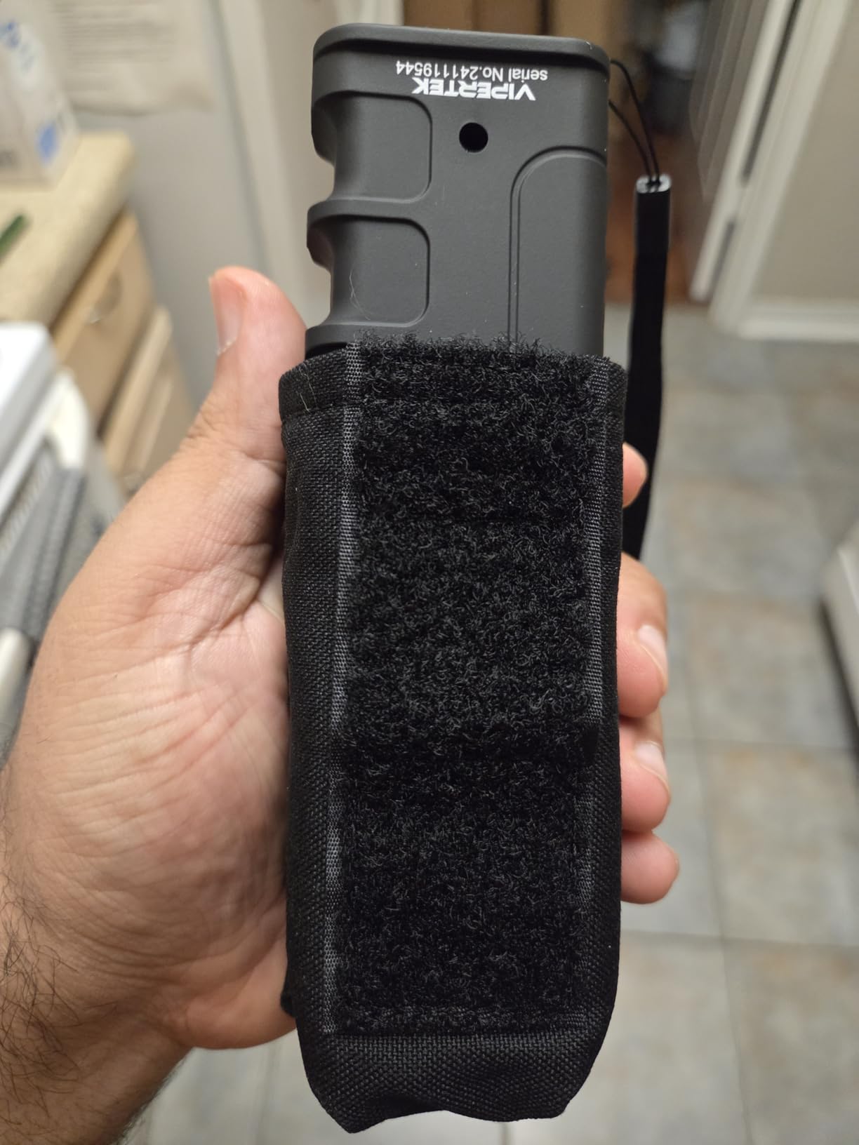 VIPERTEK VTS-989 Stun Gun for Self Defense Rechargeable with LED Flashlight customer photo 1
