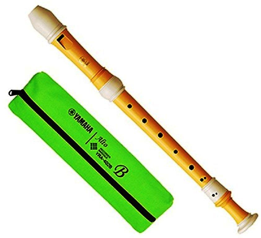 Yamaha YRA-402B Alto Recorder, Ecodear plastic, Key of F, Brown, White customer photo 2